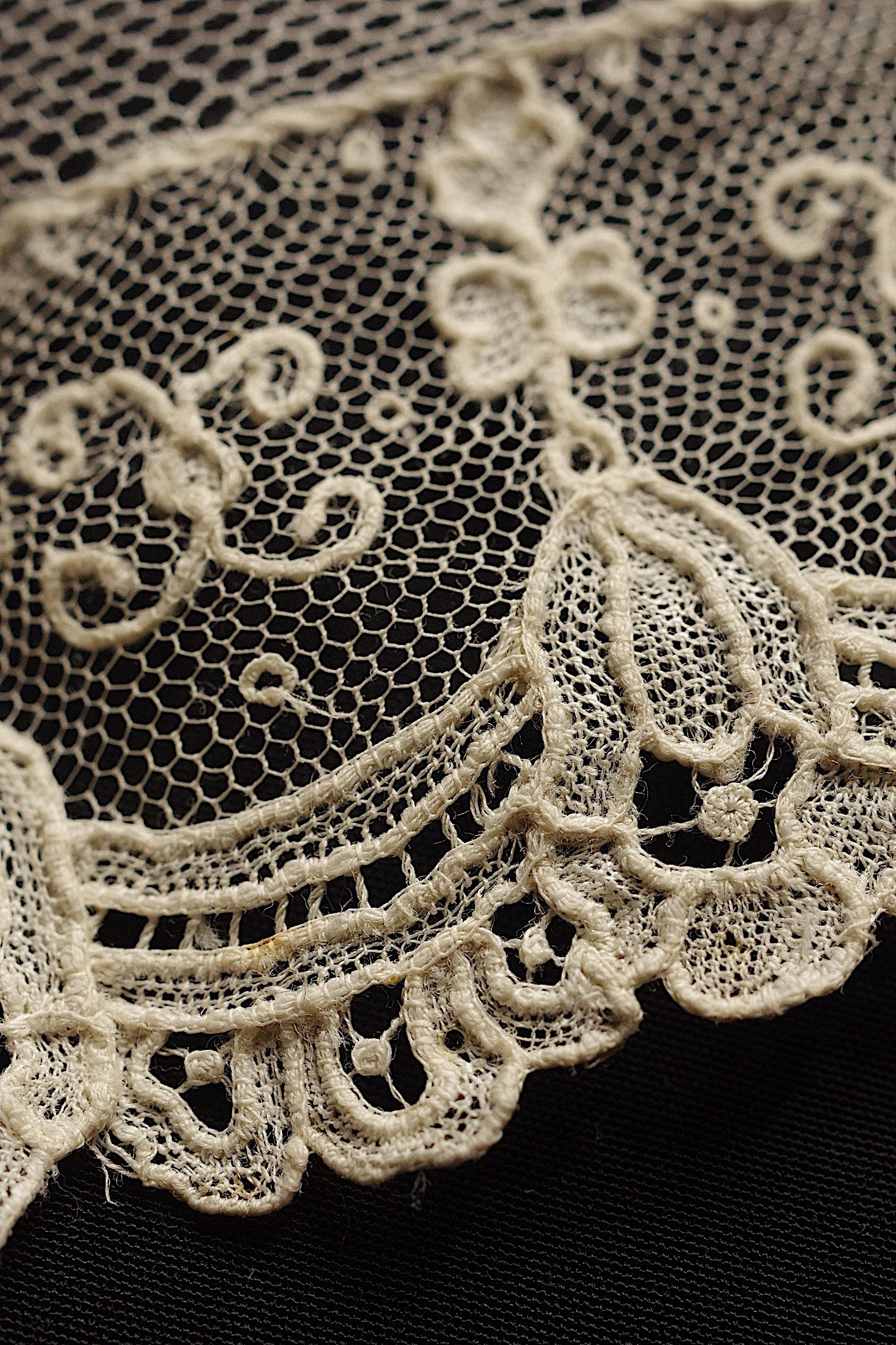 アンティークレース dentelle ancienne 98cm
