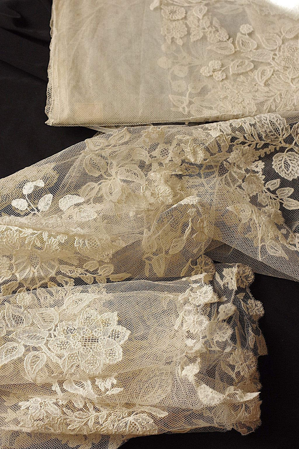 アンティークレース dentelle ancienne 幅広アプリカッションアングレテール