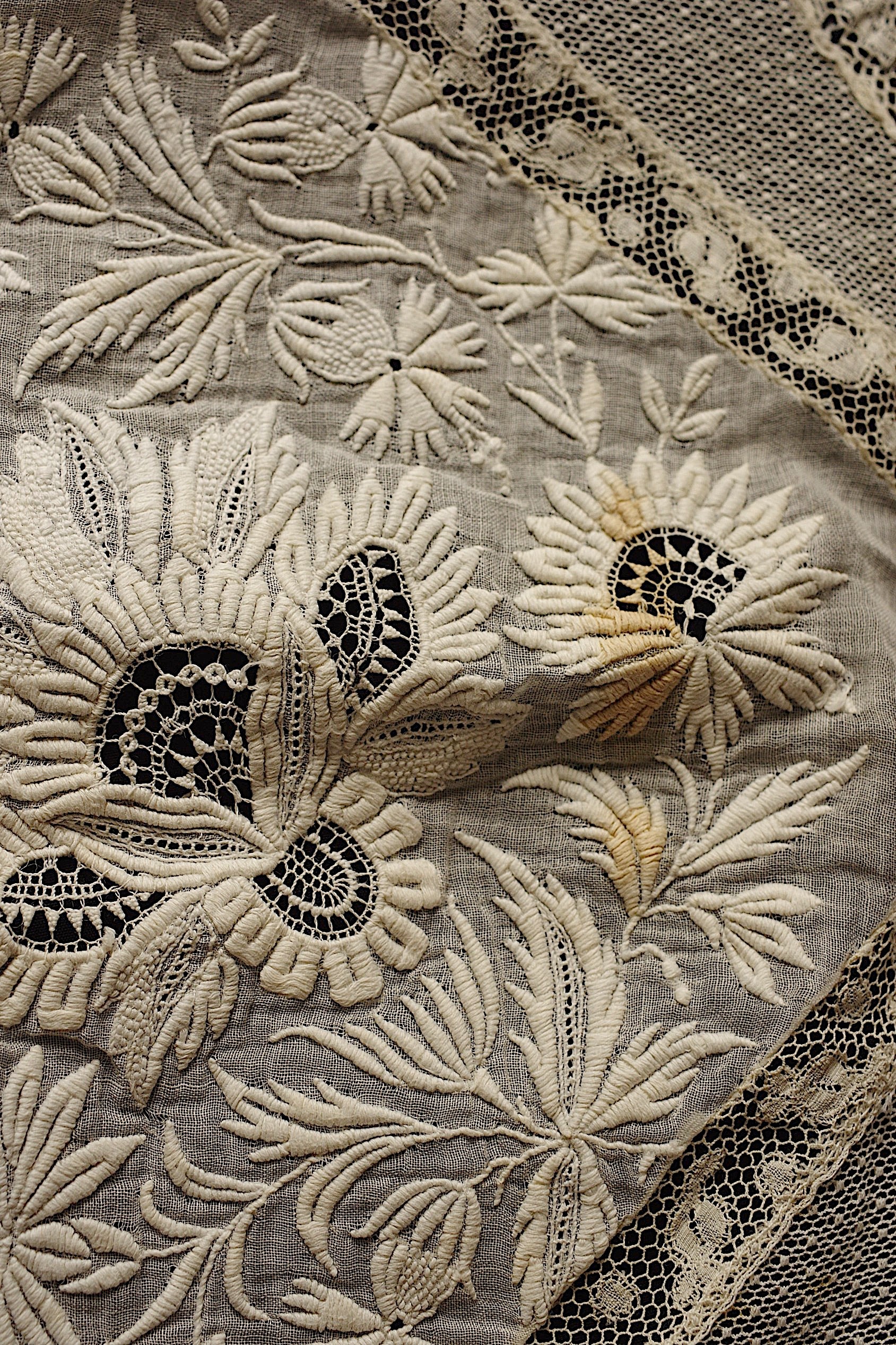 アンティークレース dentelle ancienne 刺繍レース