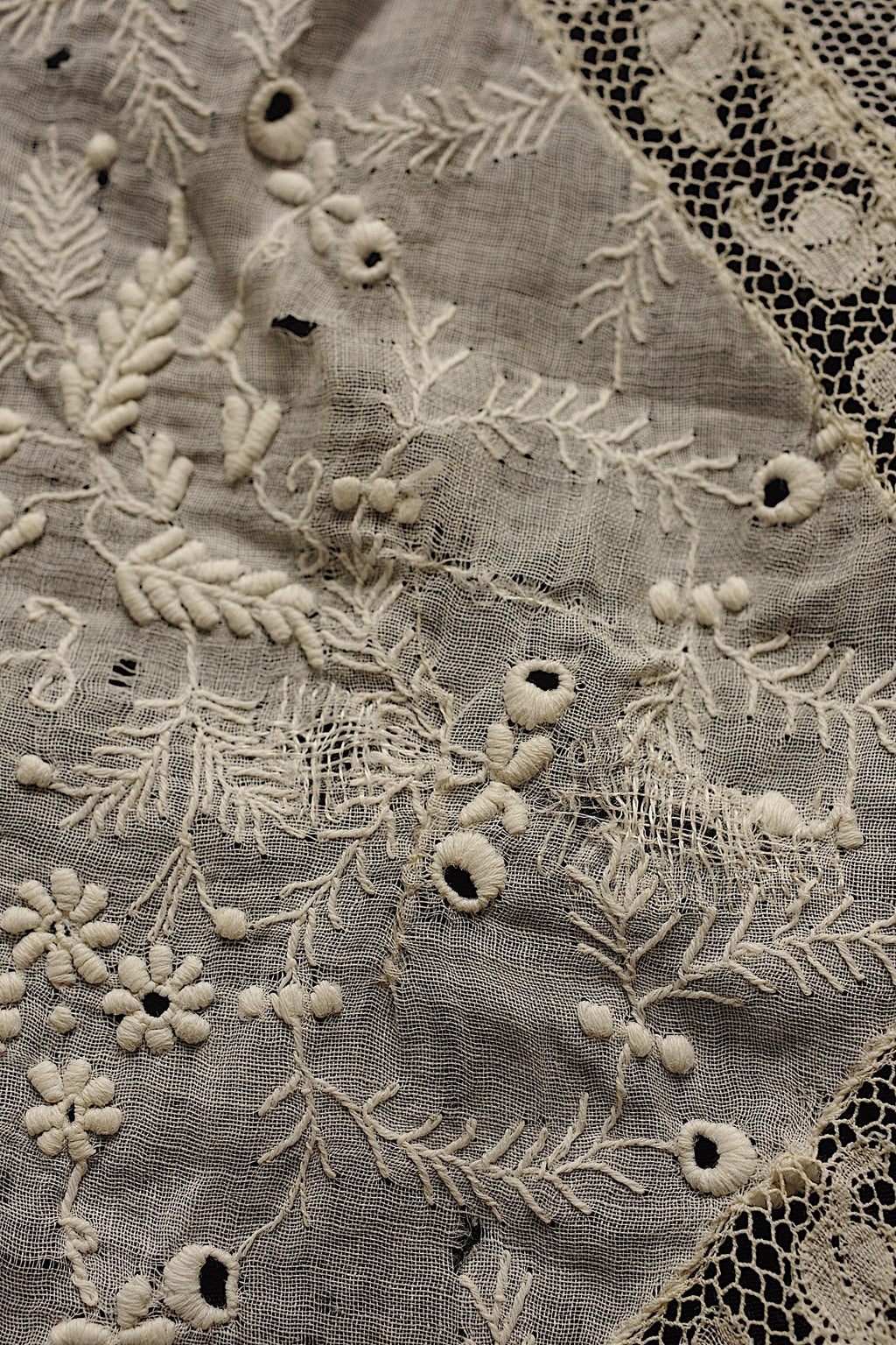 アンティークレース dentelle ancienne 刺繍レース