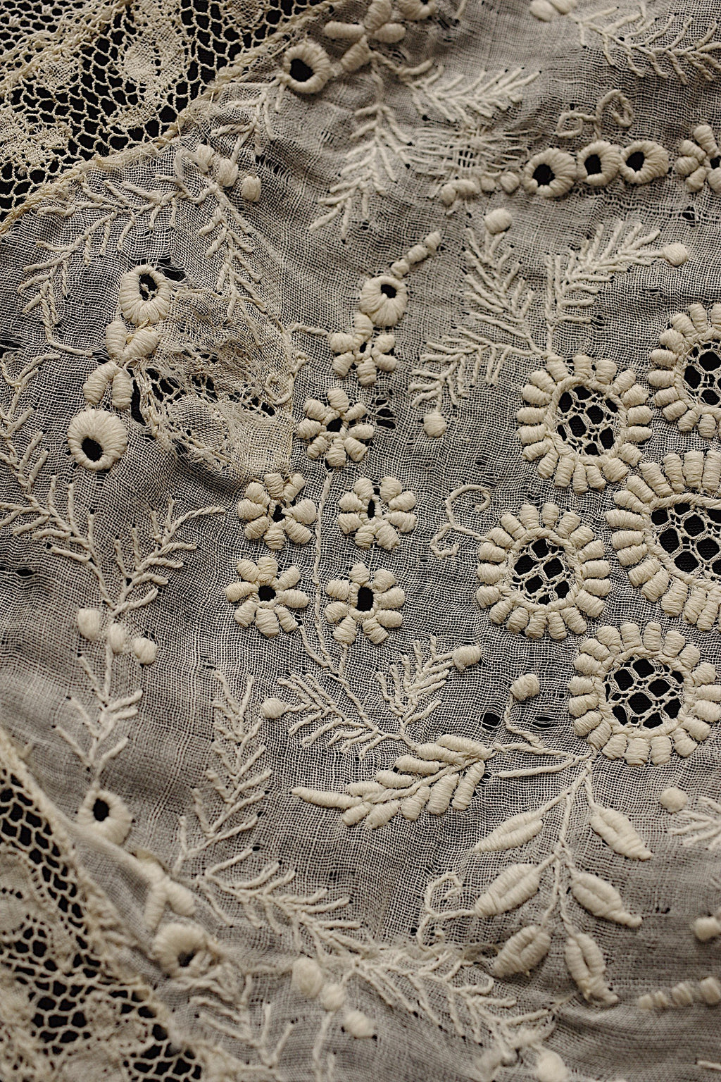 アンティークレース dentelle ancienne 刺繍レース