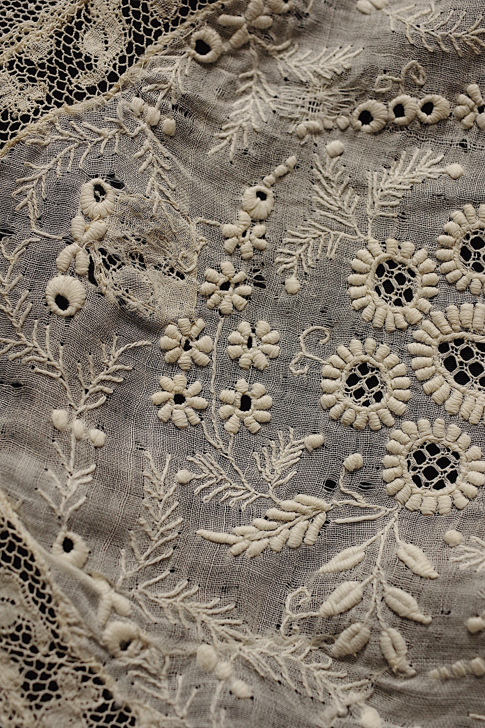 アンティークレース dentelle ancienne 刺繍レース