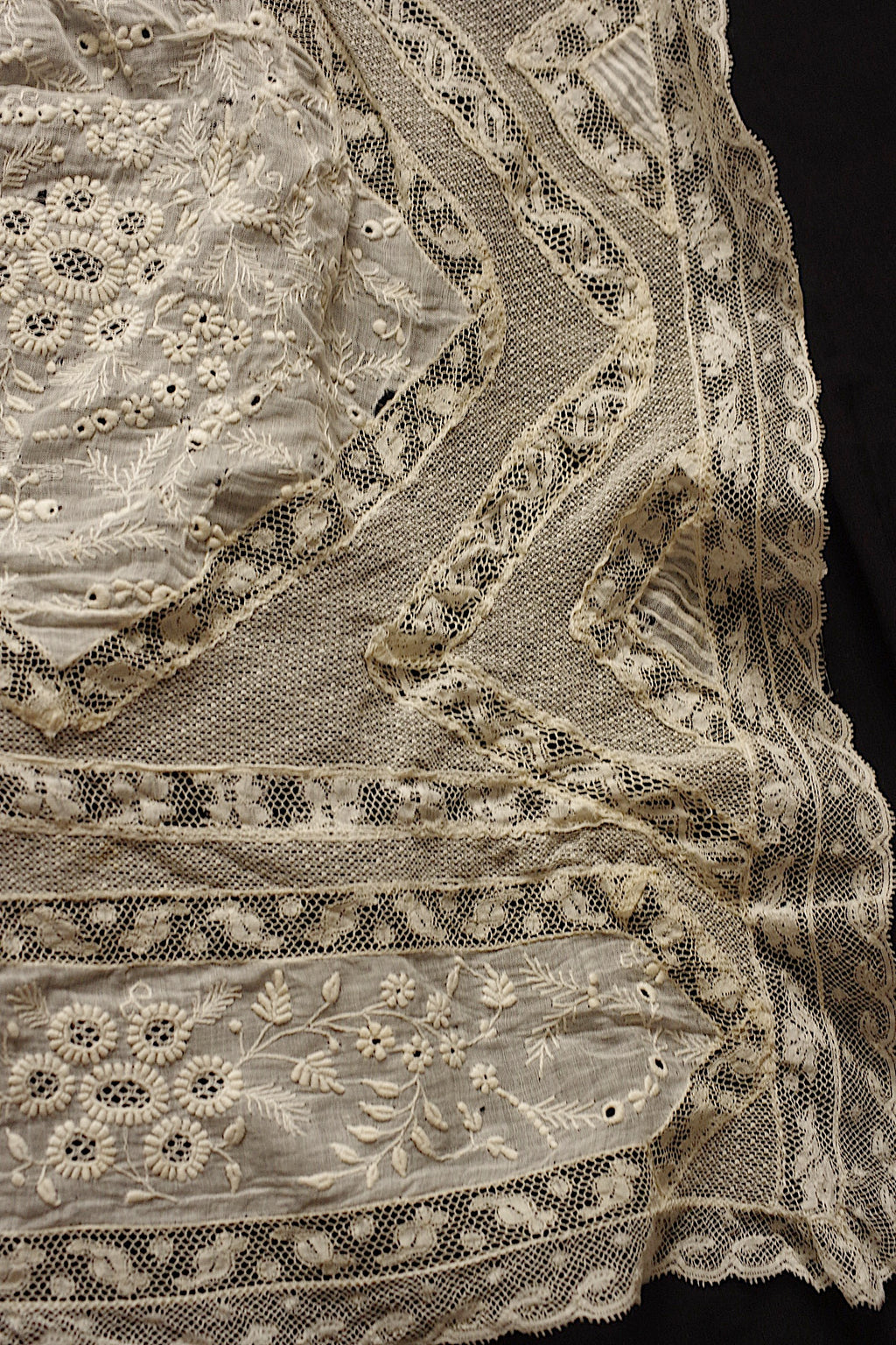アンティークレース dentelle ancienne 刺繍レース