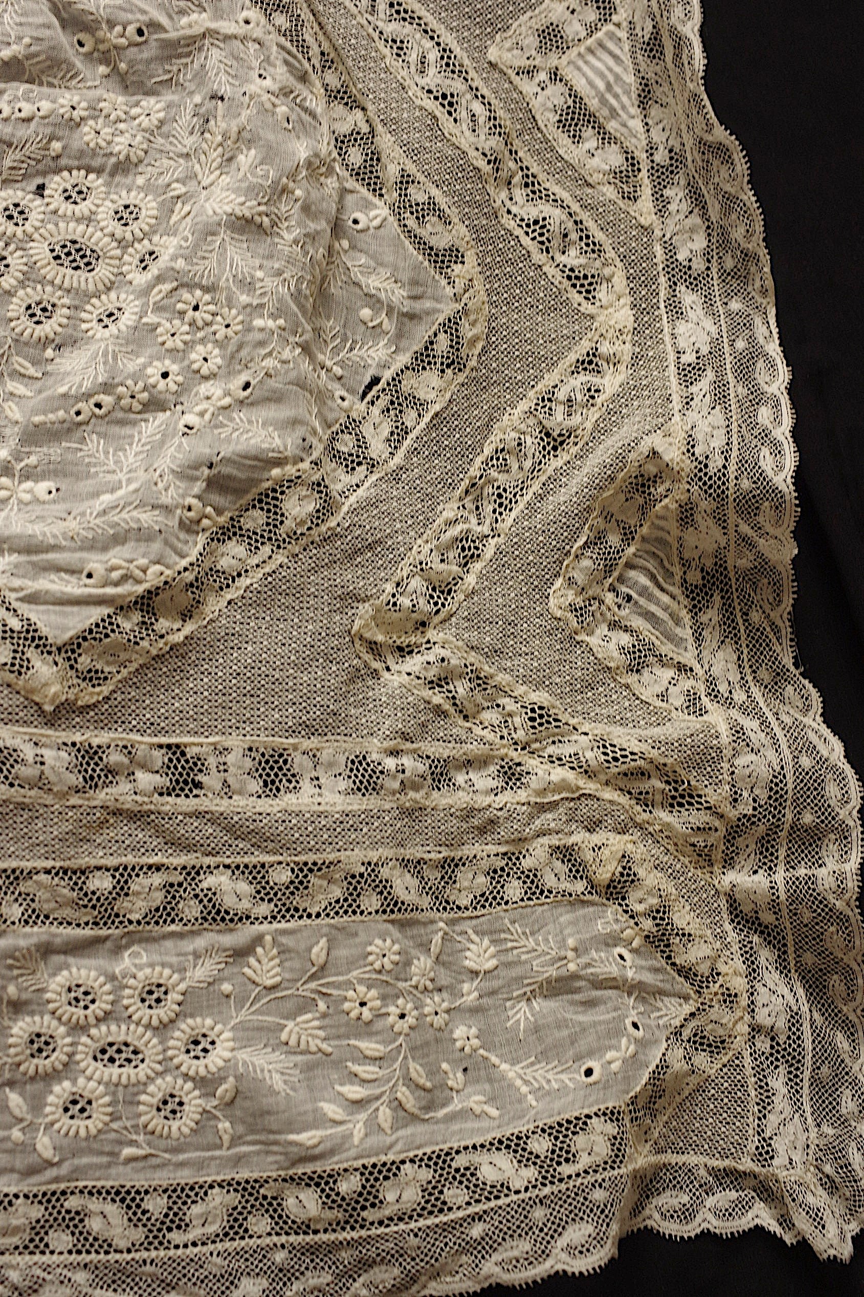アンティークレース dentelle ancienne 刺繍レース