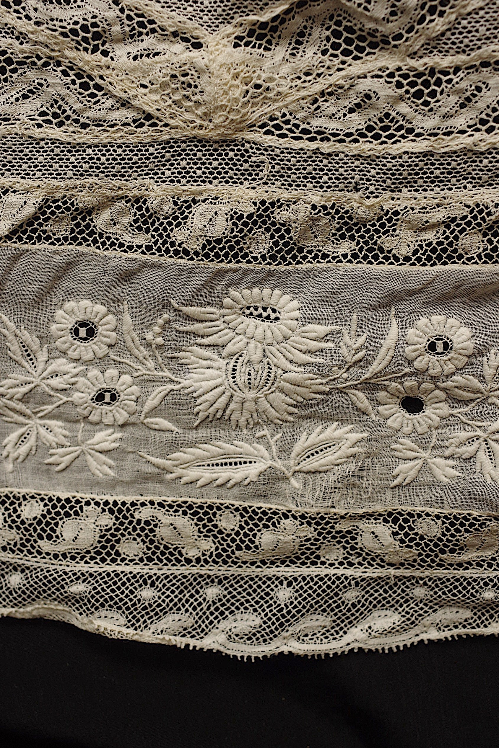 アンティークレース dentelle ancienne 刺繍レース