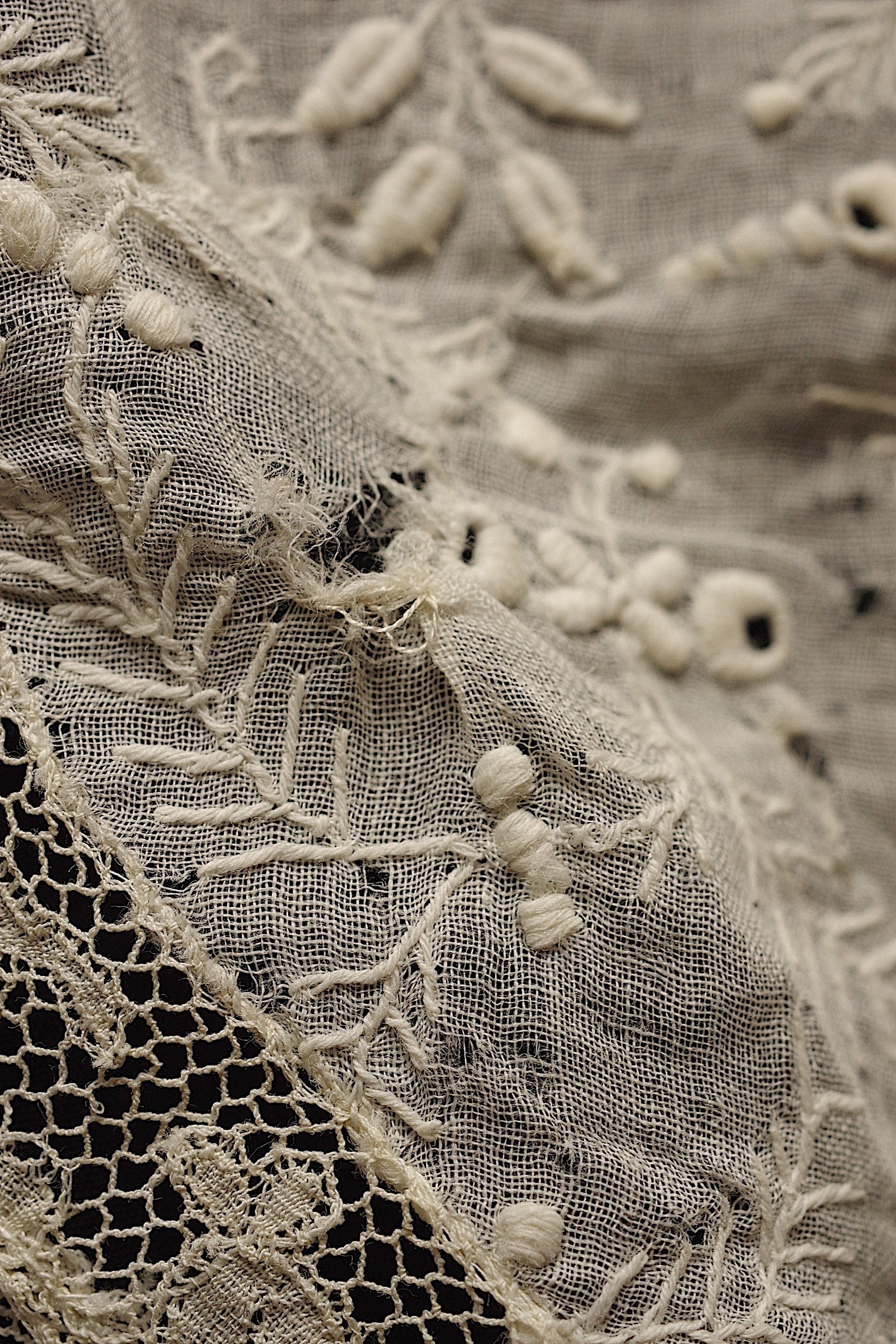 アンティークレース dentelle ancienne 刺繍レース