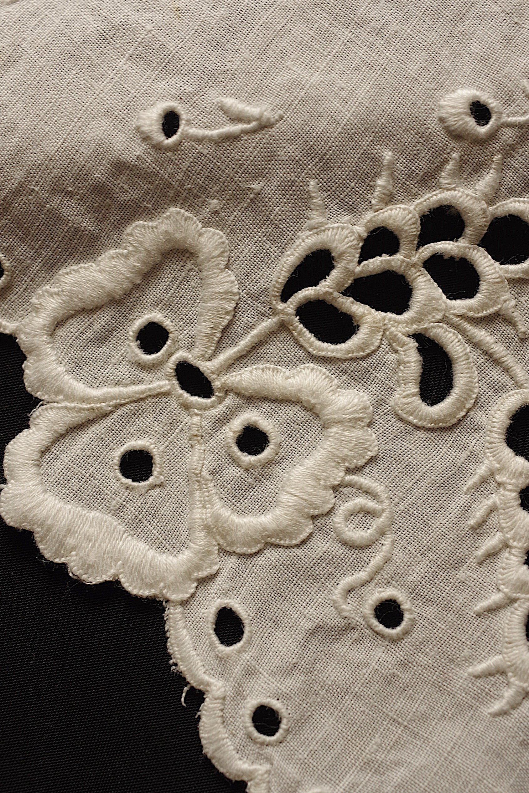 アンティークレース dentelle ancienne 刺繍襟