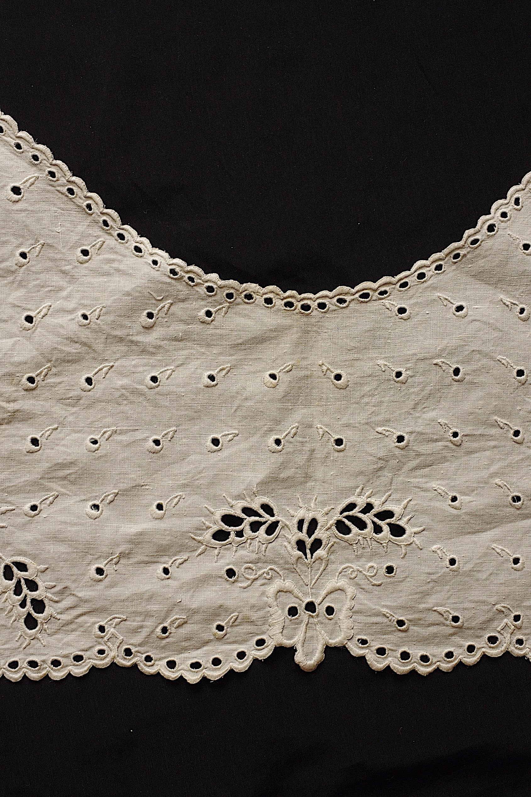アンティークレース dentelle ancienne 刺繍襟