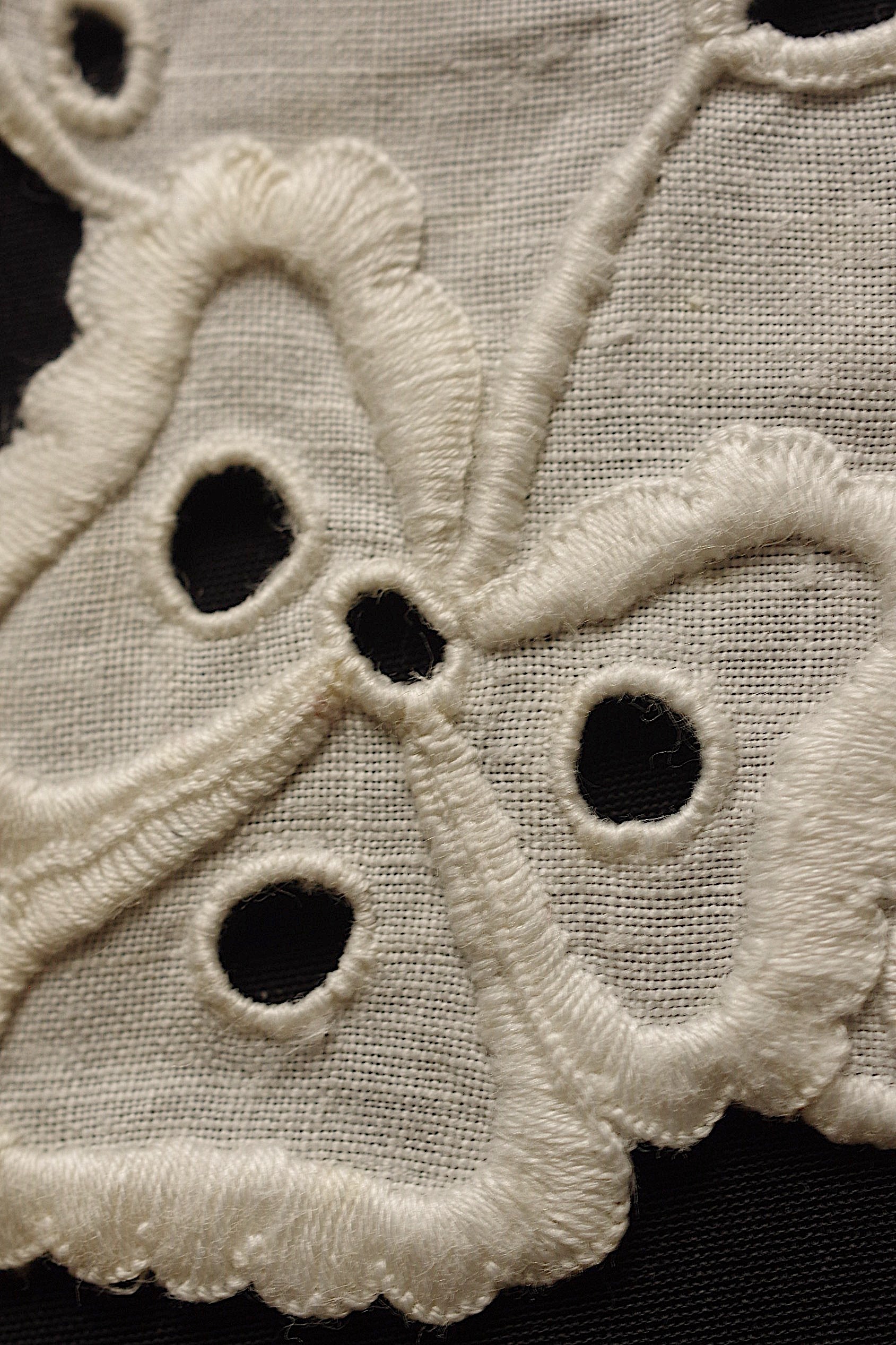 アンティークレース dentelle ancienne 刺繍襟