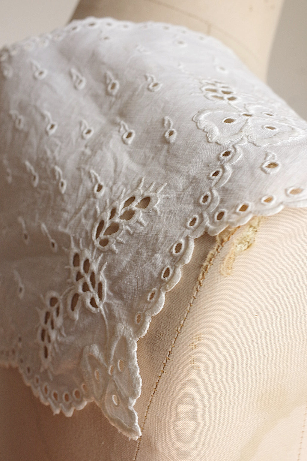 アンティークレース dentelle ancienne 刺繍襟
