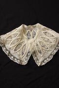 アンティークレース dentelle ancienne 刺繍小さめ襟