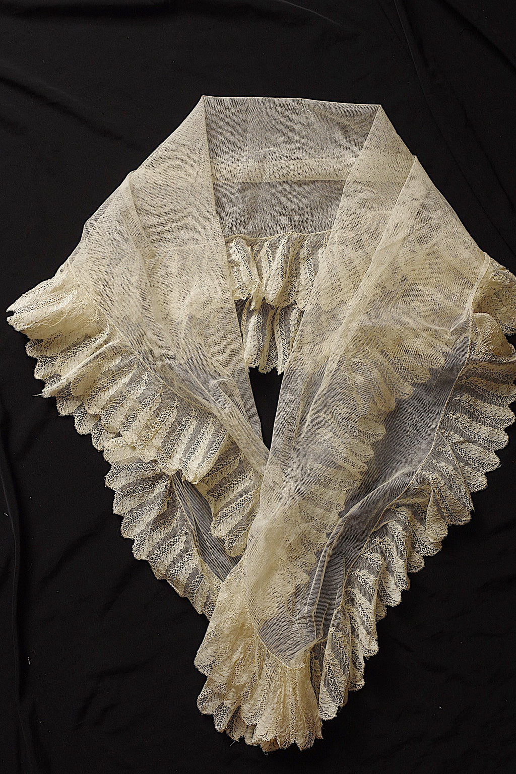 アンティークレース dentelle ancienne　ショール