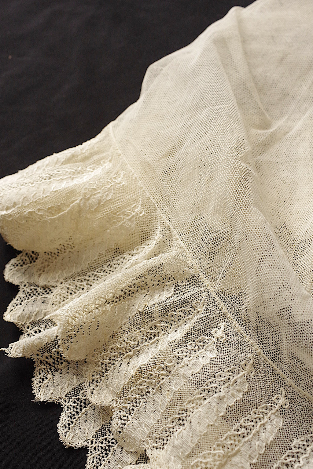 アンティークレース dentelle ancienne　ショール