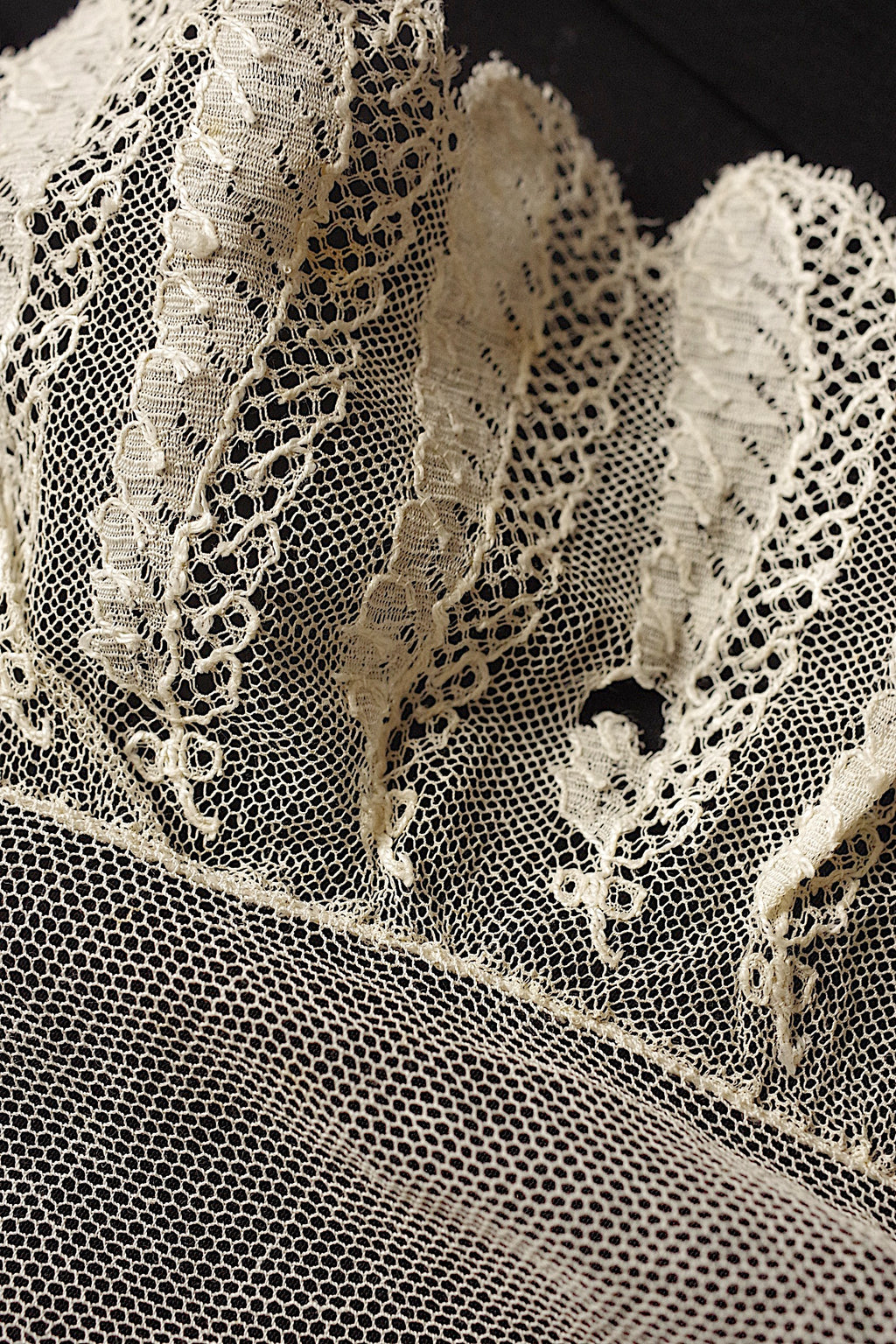 アンティークレース dentelle ancienne　ショール