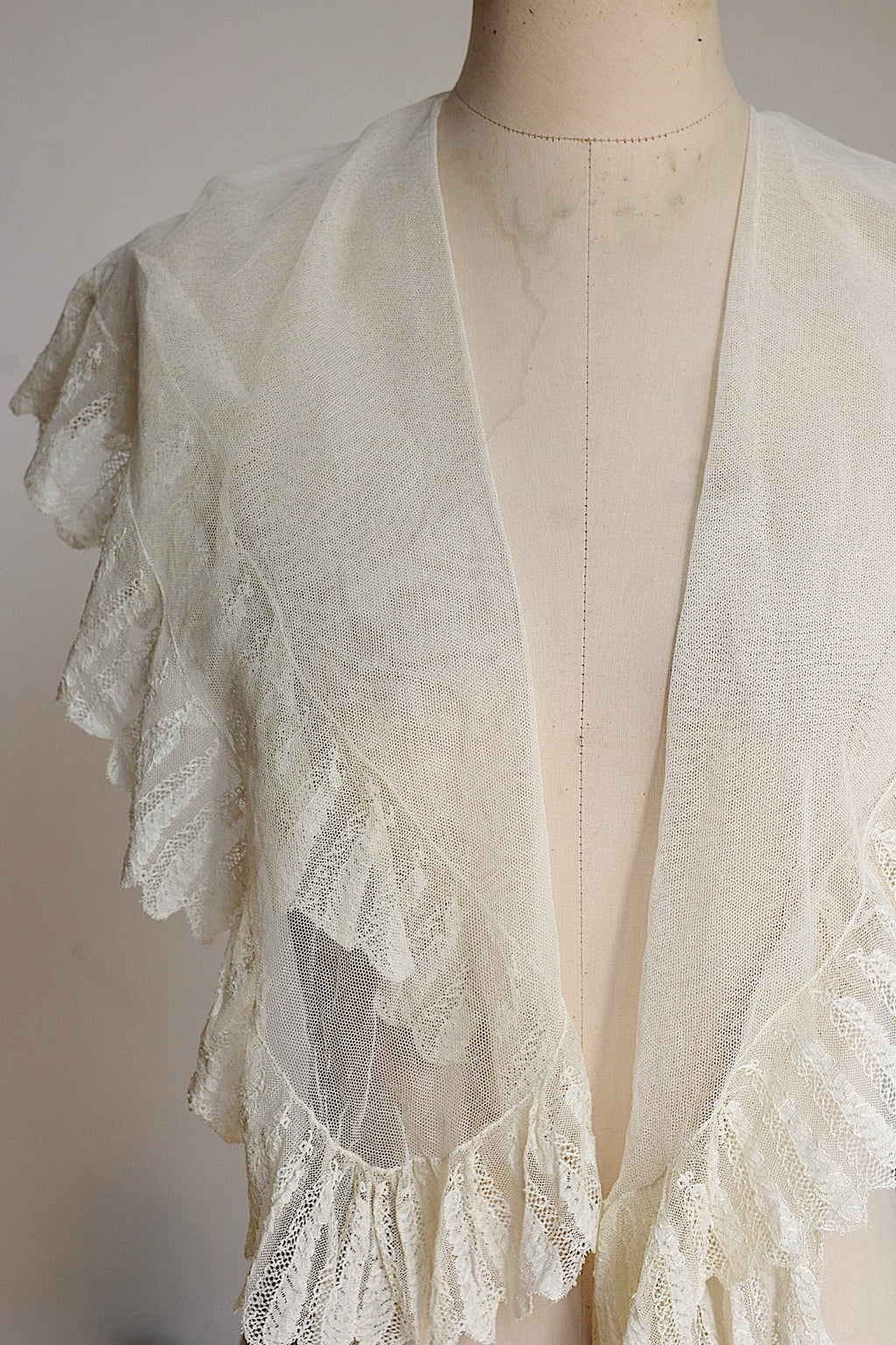 アンティークレース dentelle ancienne　ショール