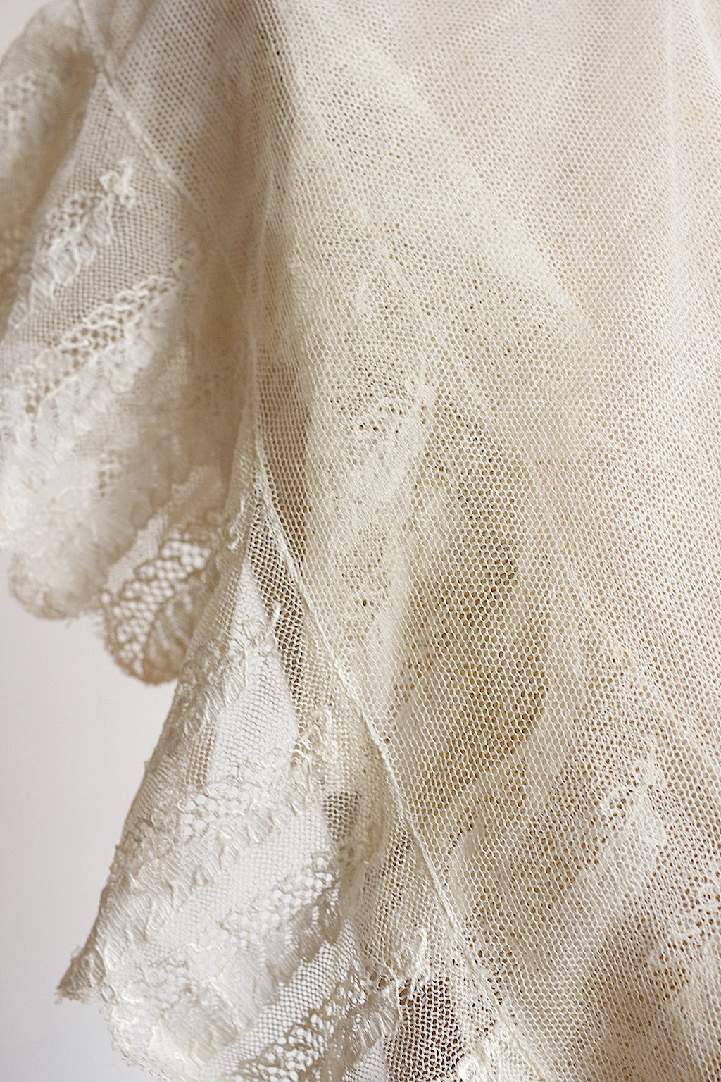 アンティークレース dentelle ancienne　ショール
