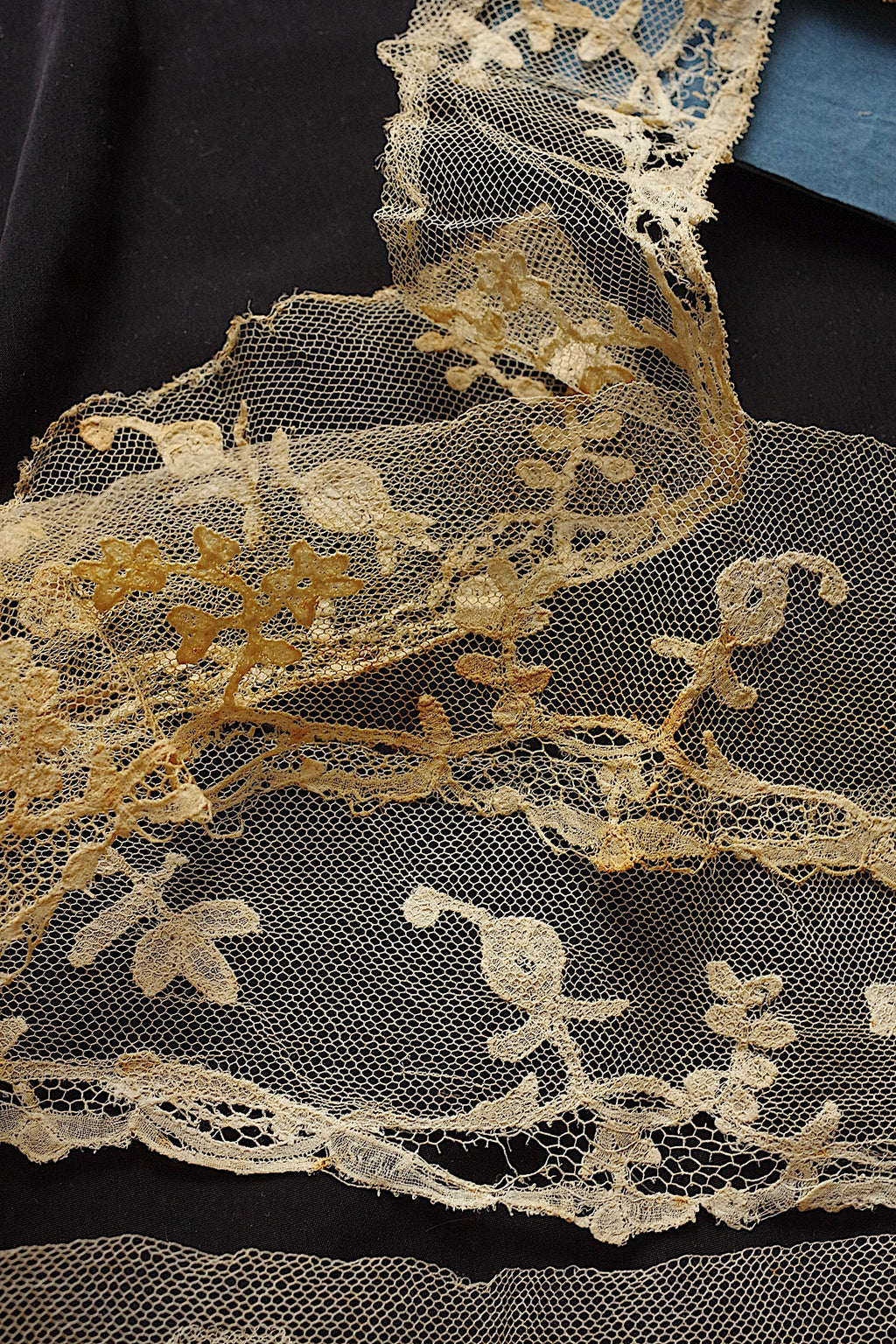 アンティークレース dentelle ancienne　160cm 160cm