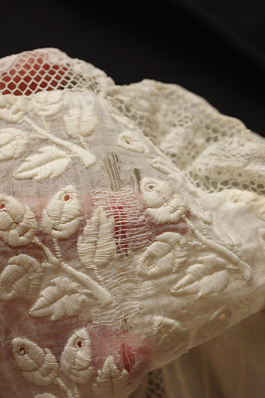 アンティーク服 vêtement＋dentelle antique　lot 素材用として