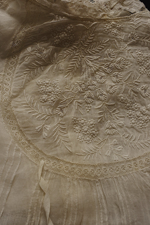 アンティーク服 vêtement＋dentelle antique　lot 素材用として