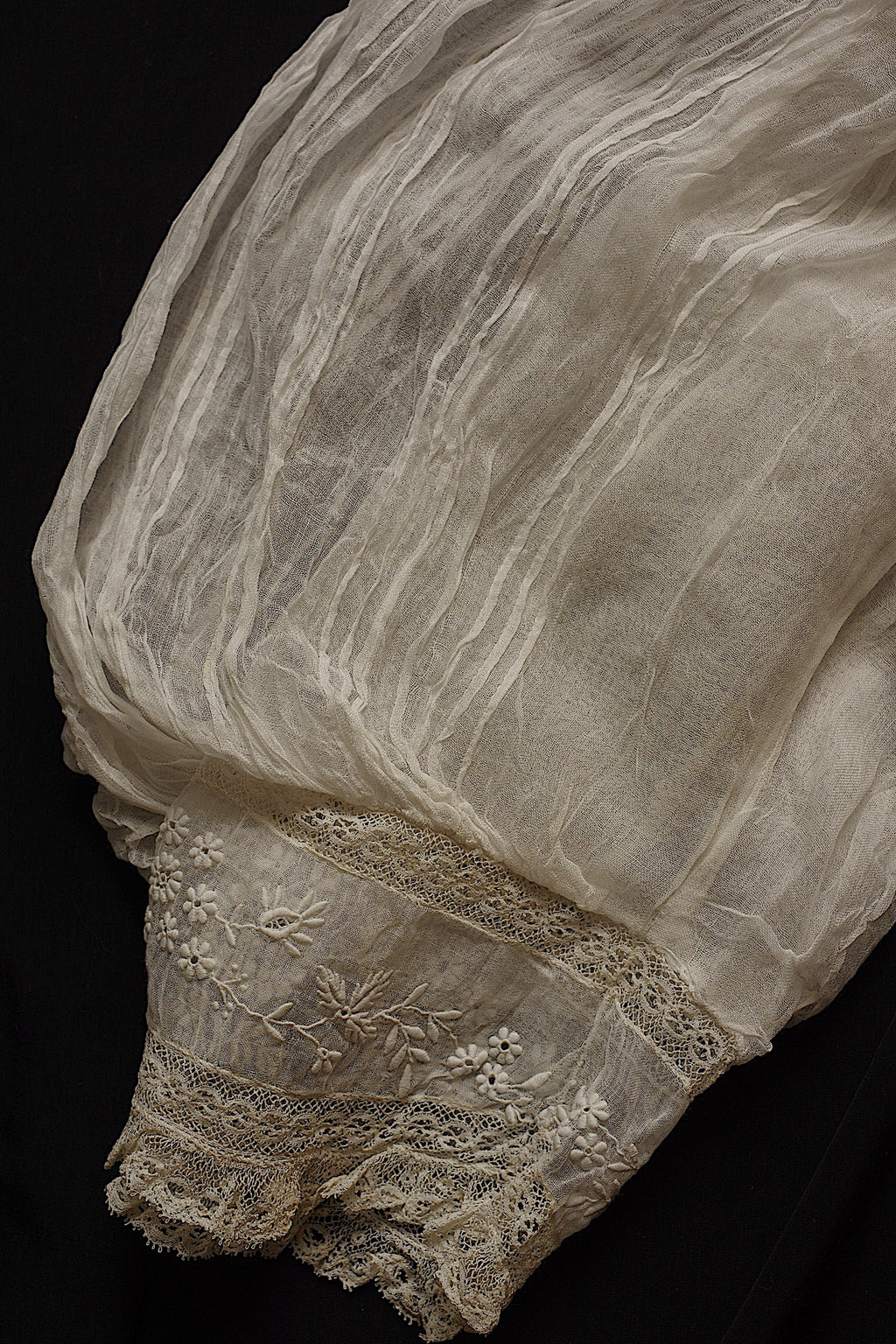 アンティーク服 vêtement＋dentelle antique　lot 素材用として