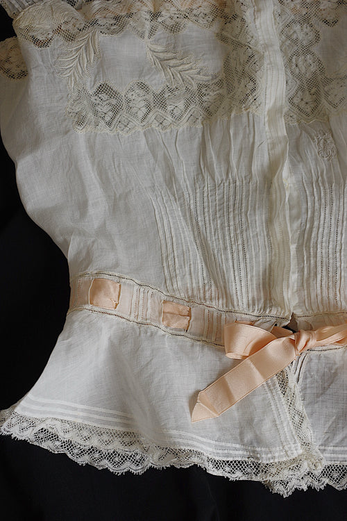 アンティークトップス vêtement antique レーストップ