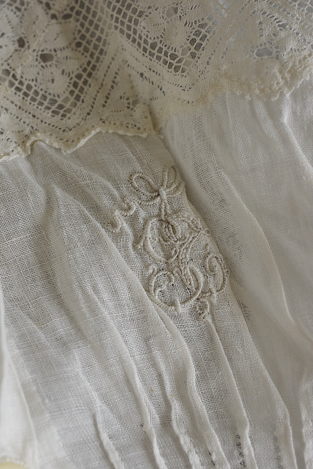 アンティークトップス vêtement antique レーストップ