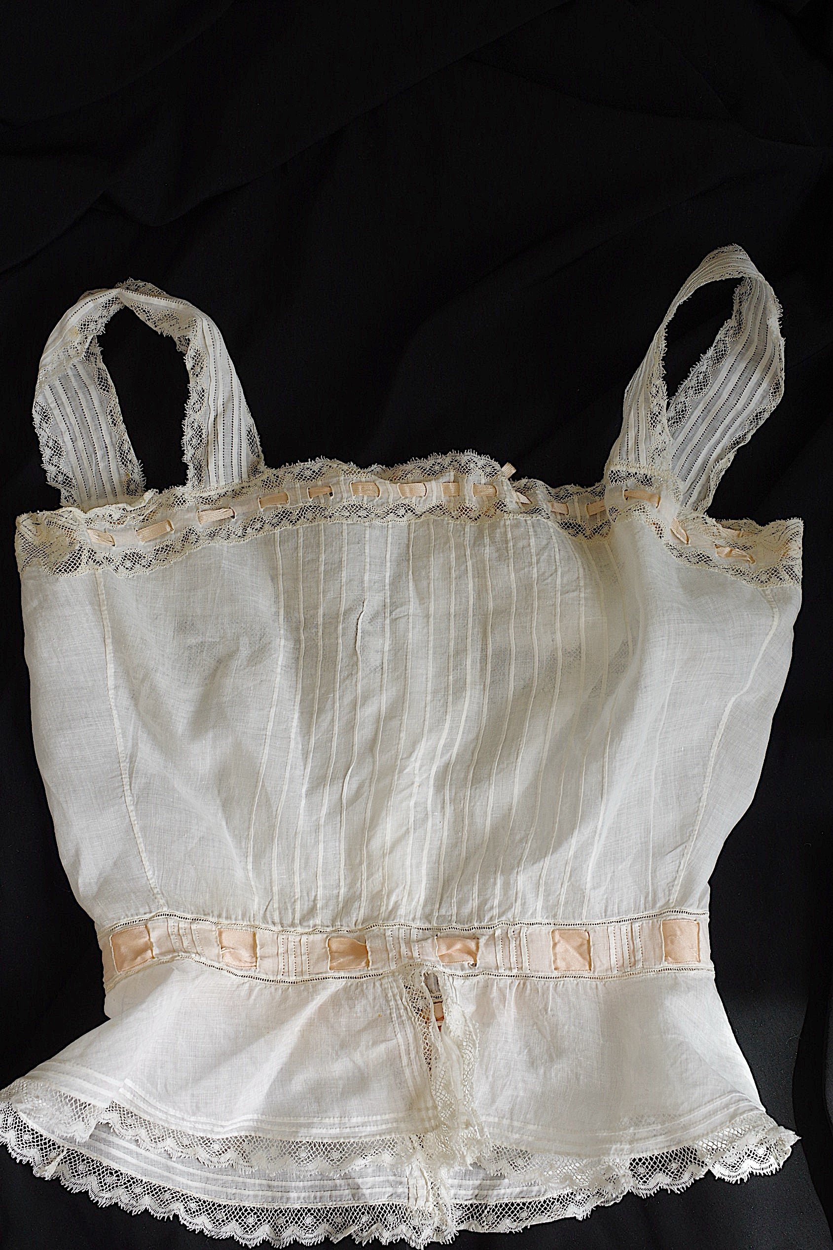 アンティークトップス vêtement antique レーストップ