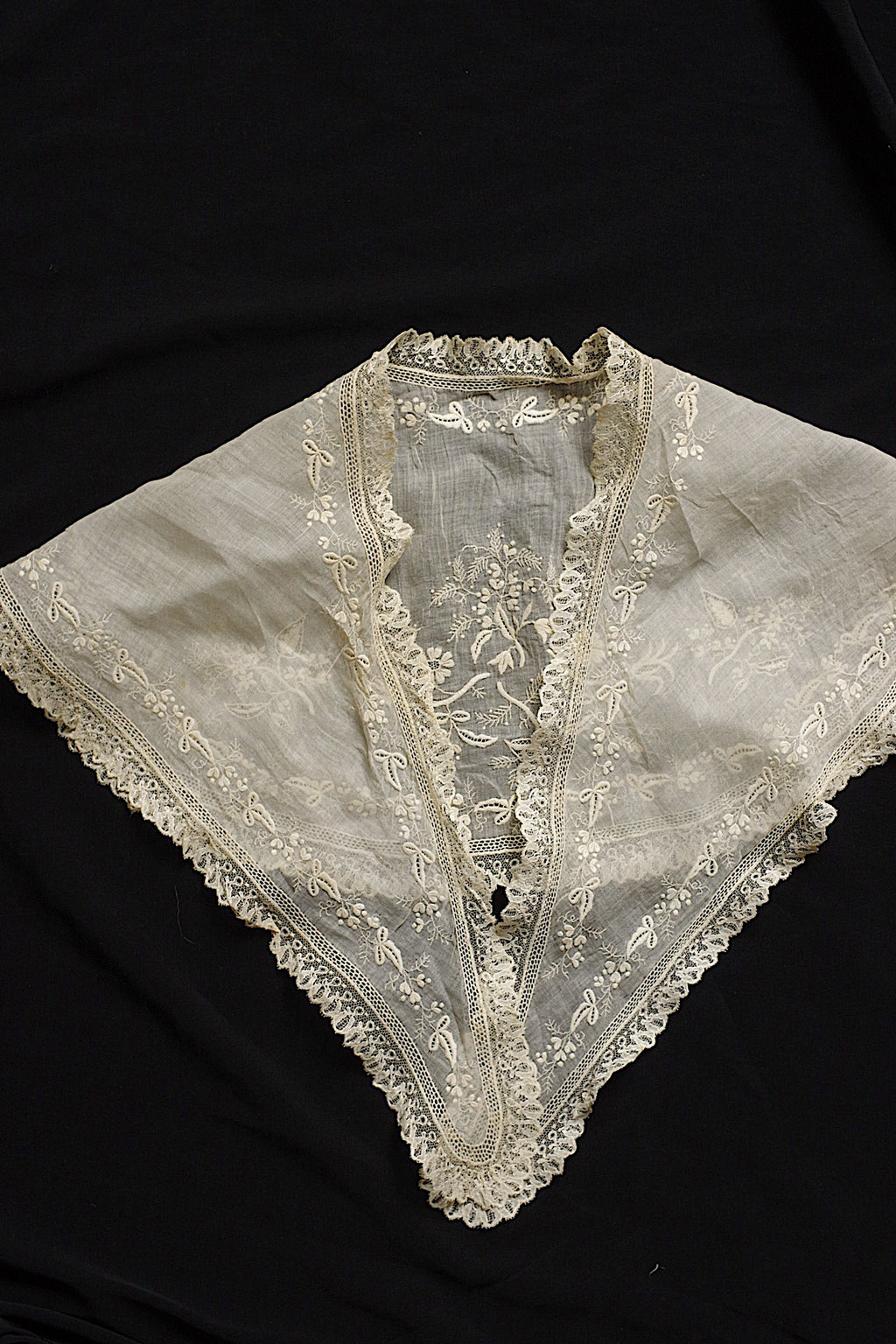 アンティークレース dentelle ancienne　襟