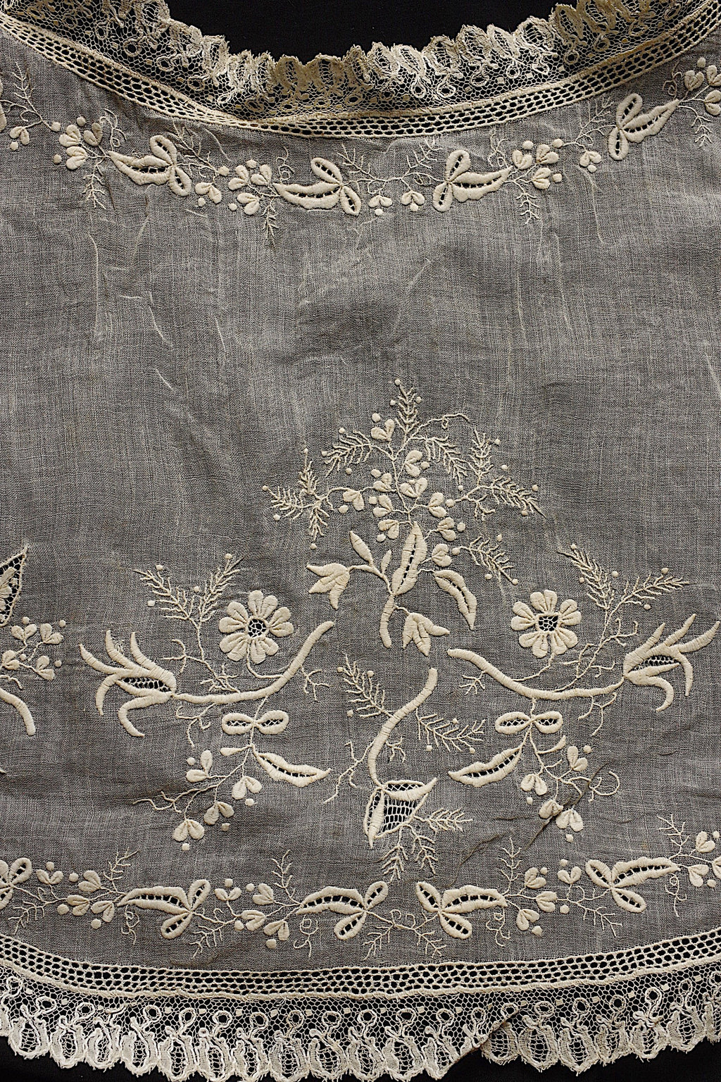 アンティークレース dentelle ancienne　襟