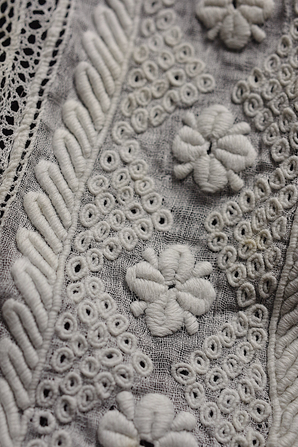 アンティークレース dentelle ancienne　襟 petit 1