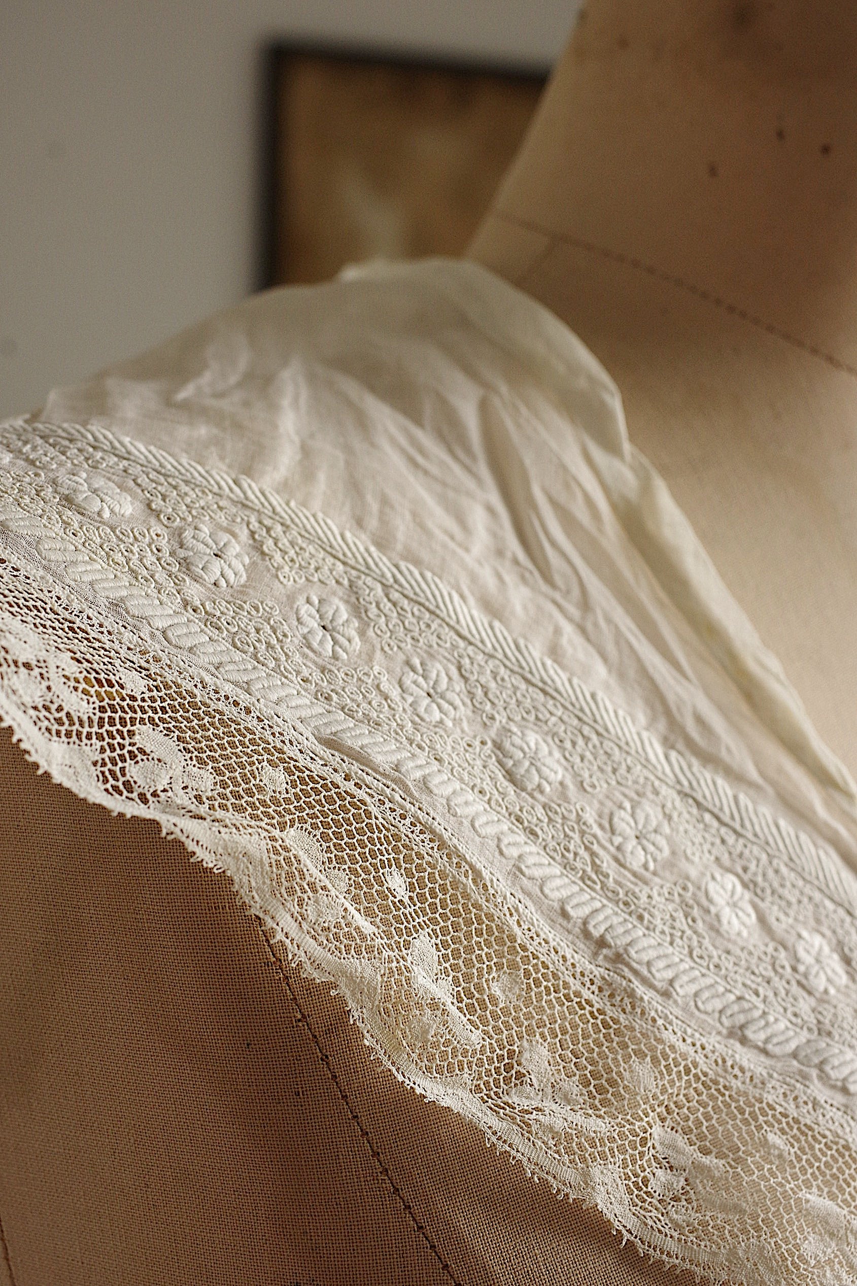 アンティークレース dentelle ancienne　襟 petit 1