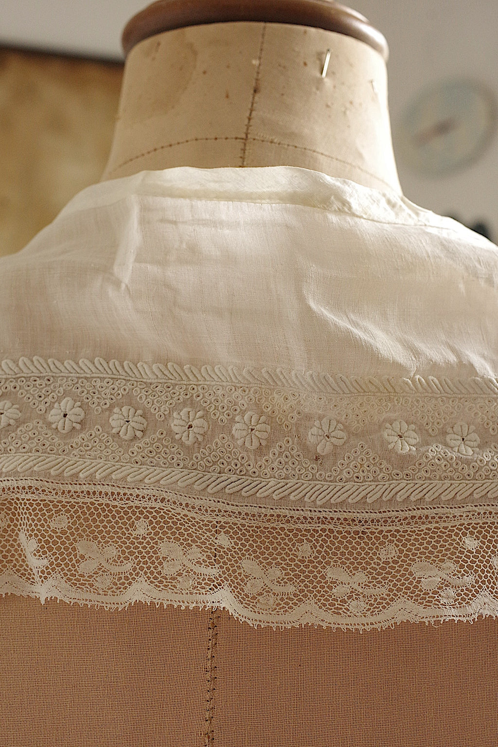 アンティークレース dentelle ancienne　襟 petit 1
