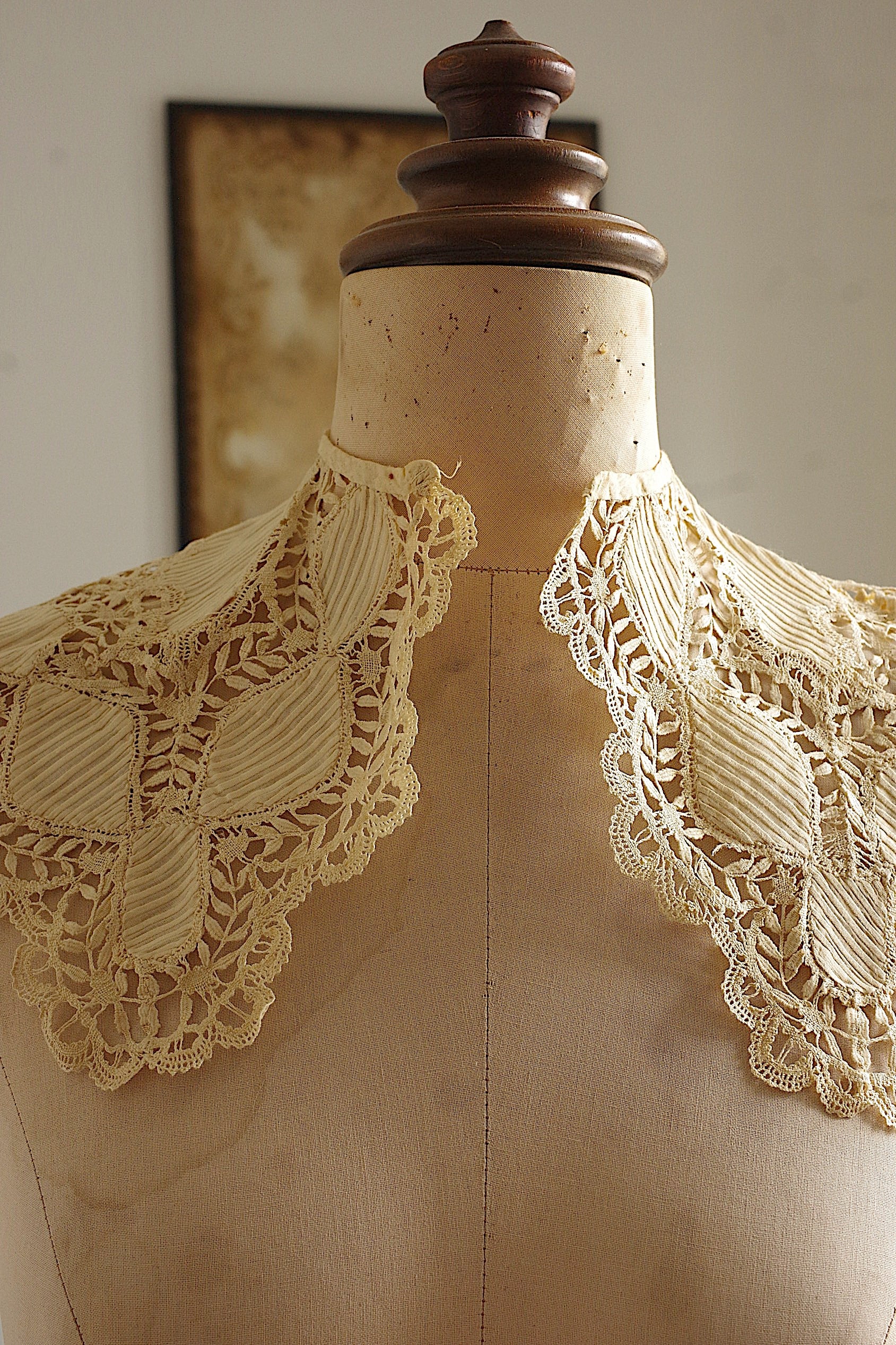 アンティークレース dentelle ancienne　襟 petit 2