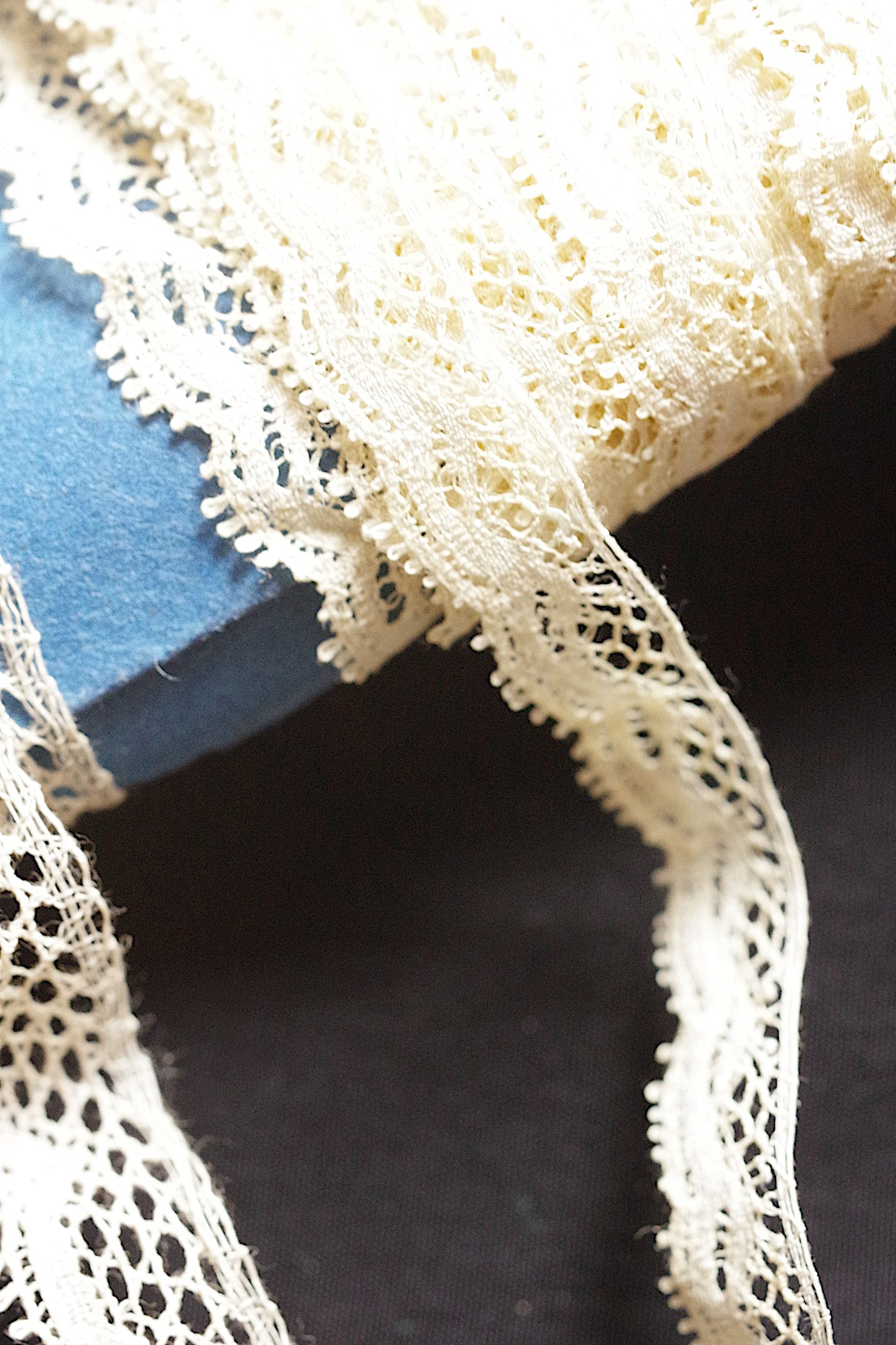 アンティークレース dentelle ancienne　315cm＋396cm 342cm