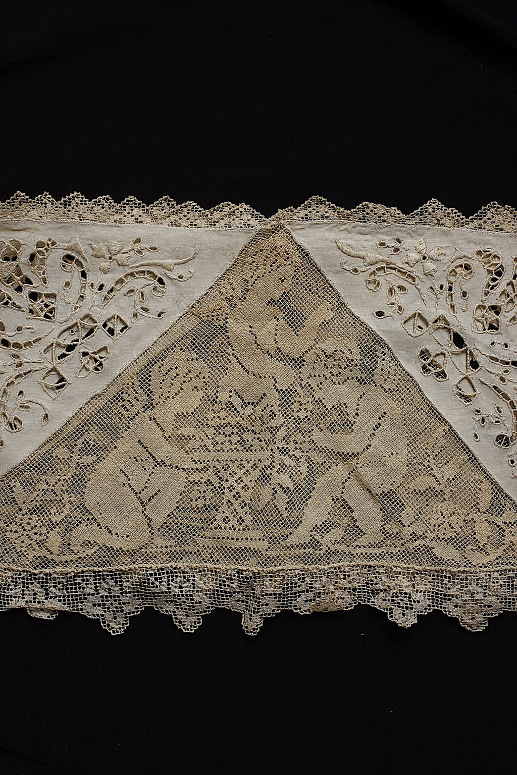 アンティークレース dentelle ancienne　abat jour