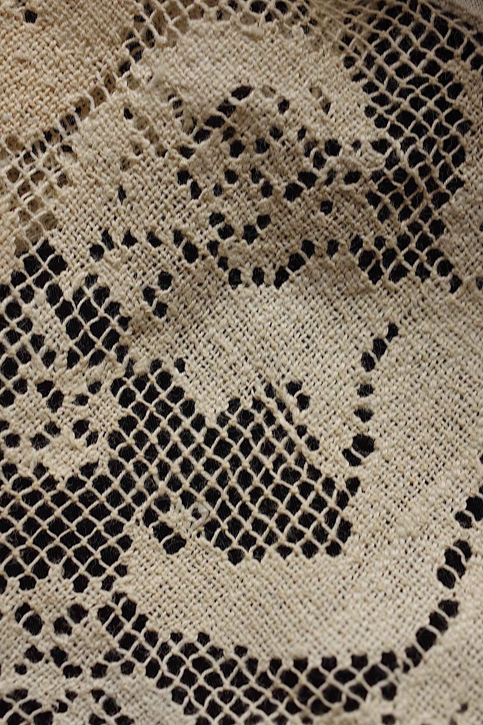 アンティークレース dentelle ancienne　abat jour