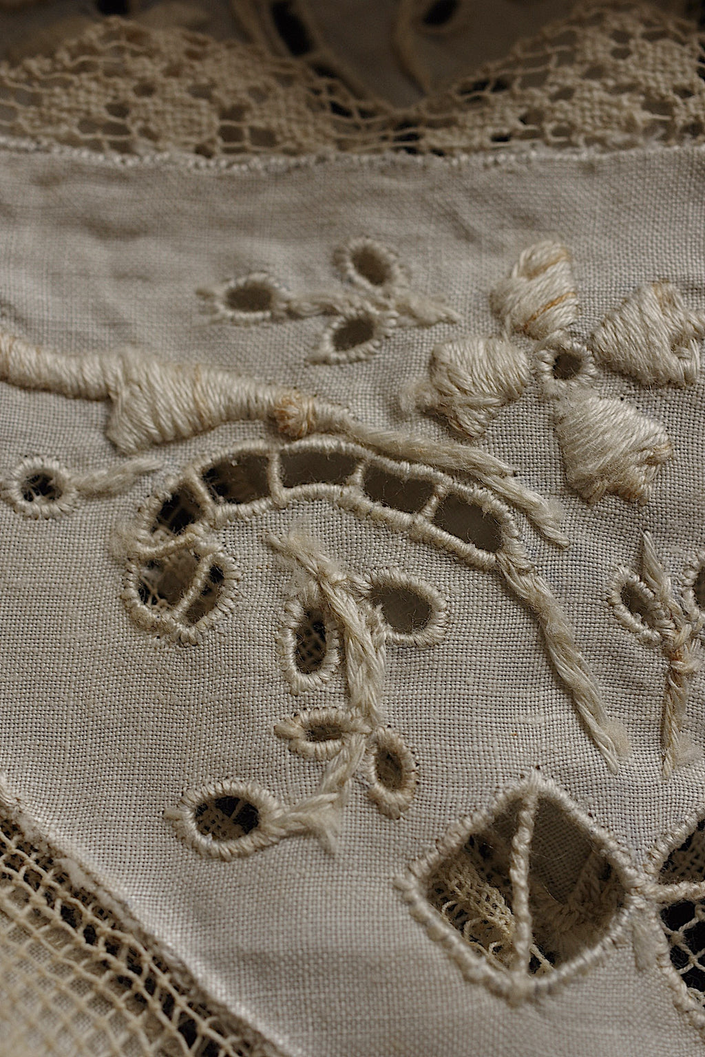 アンティークレース dentelle ancienne　abat jour