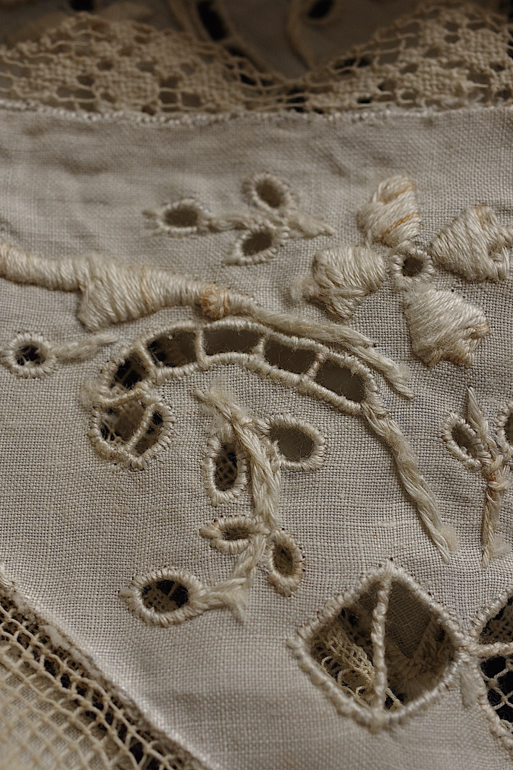 アンティークレース dentelle ancienne　abat jour