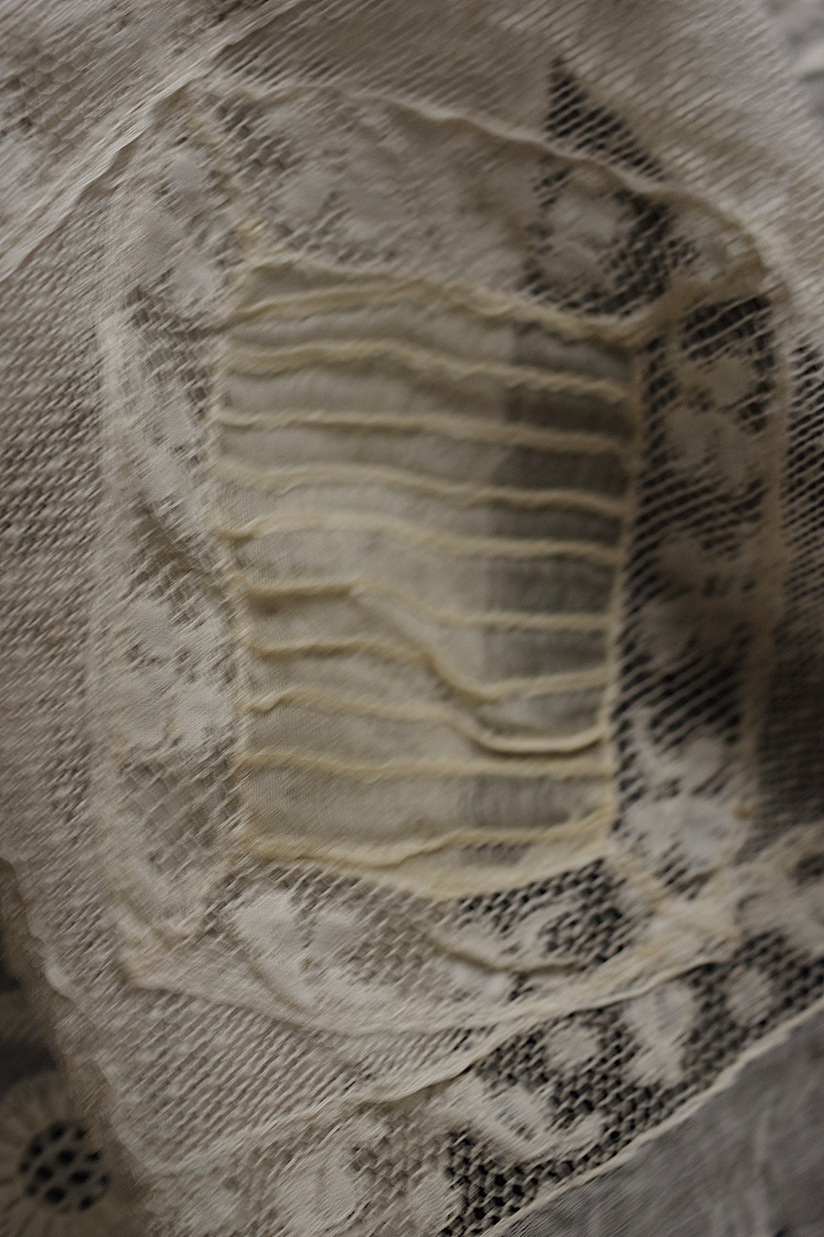 アンティークレース dentelle ancienne　刺繍ハギレ