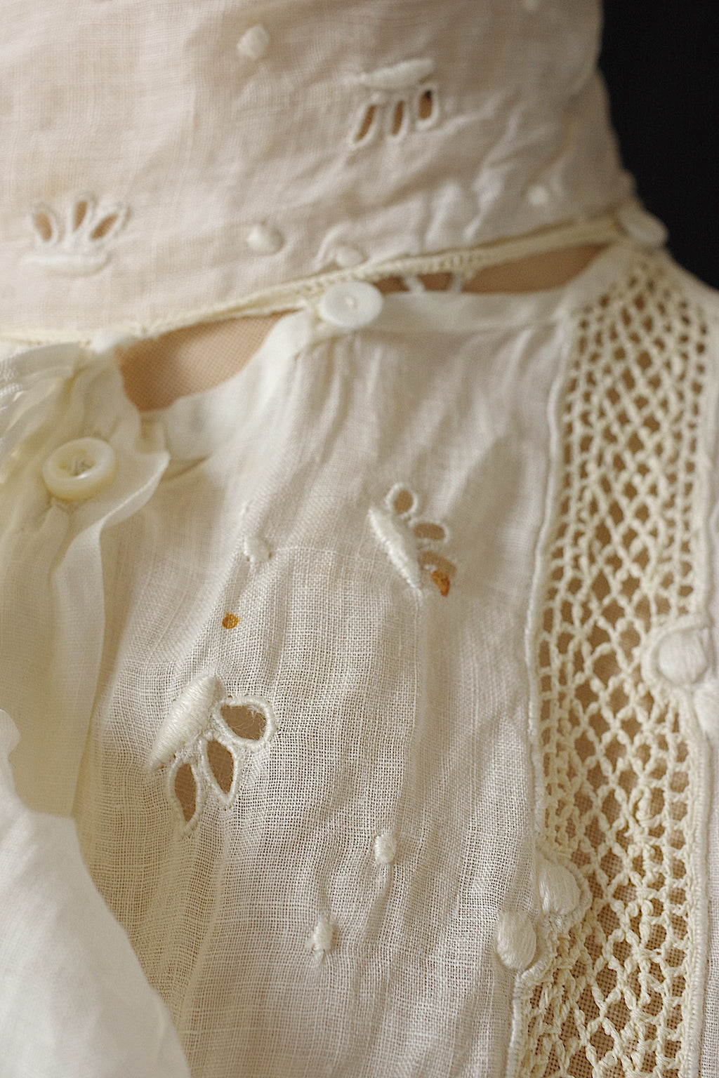 アンティークブラウス vêtement antique blouse 1