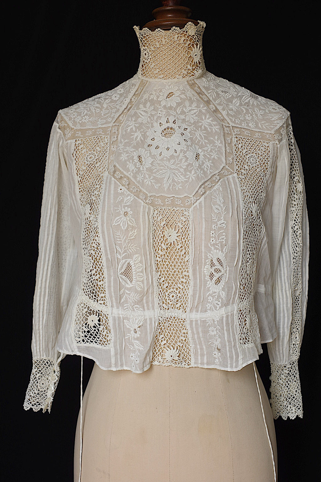 アンティークブラウス vêtement antique blouse 2
