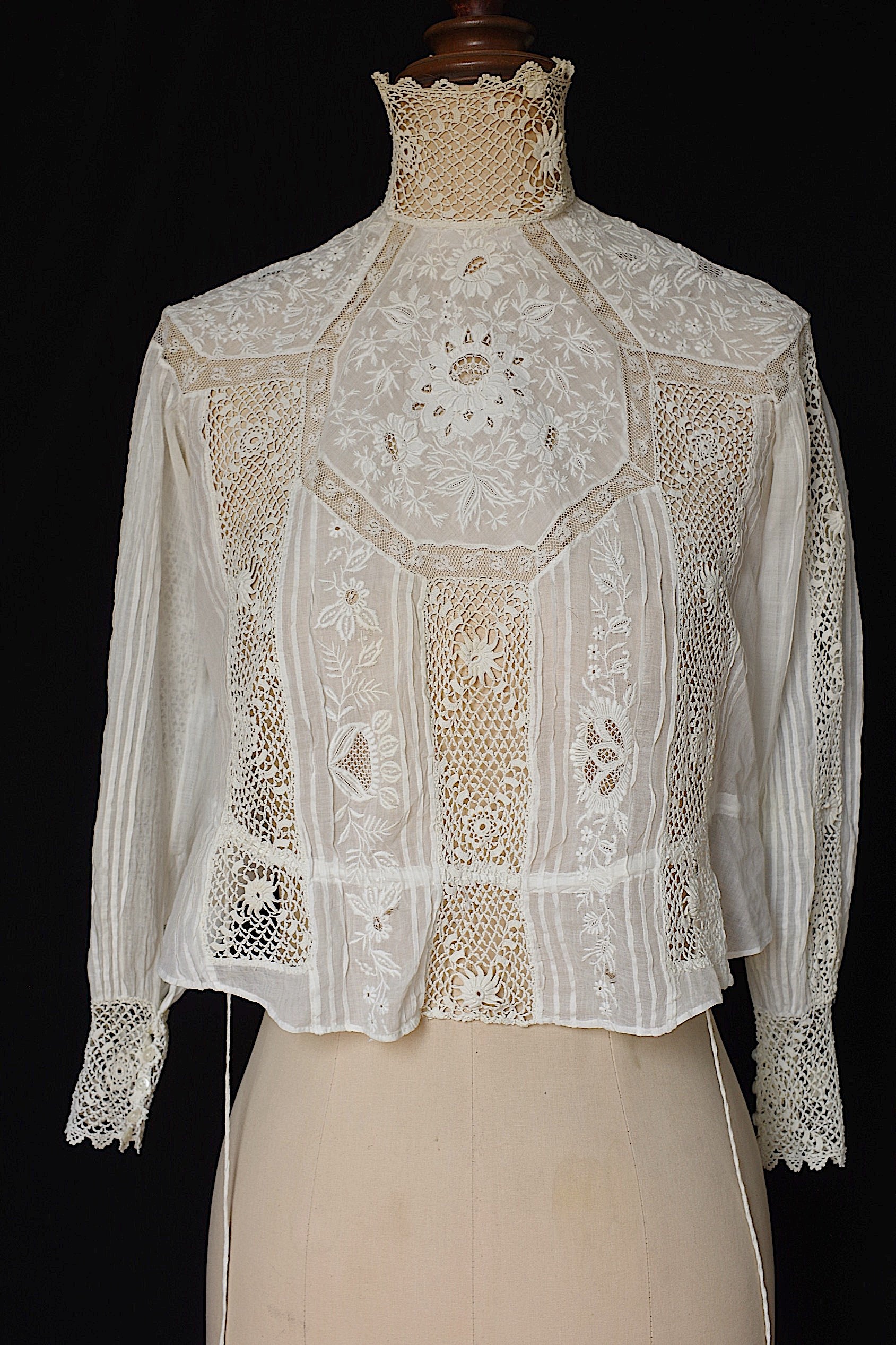 アンティークブラウス vêtement antique blouse 2