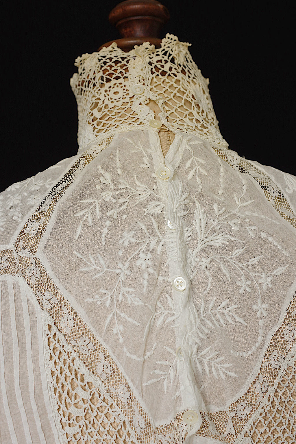 アンティークブラウス vêtement antique blouse 2