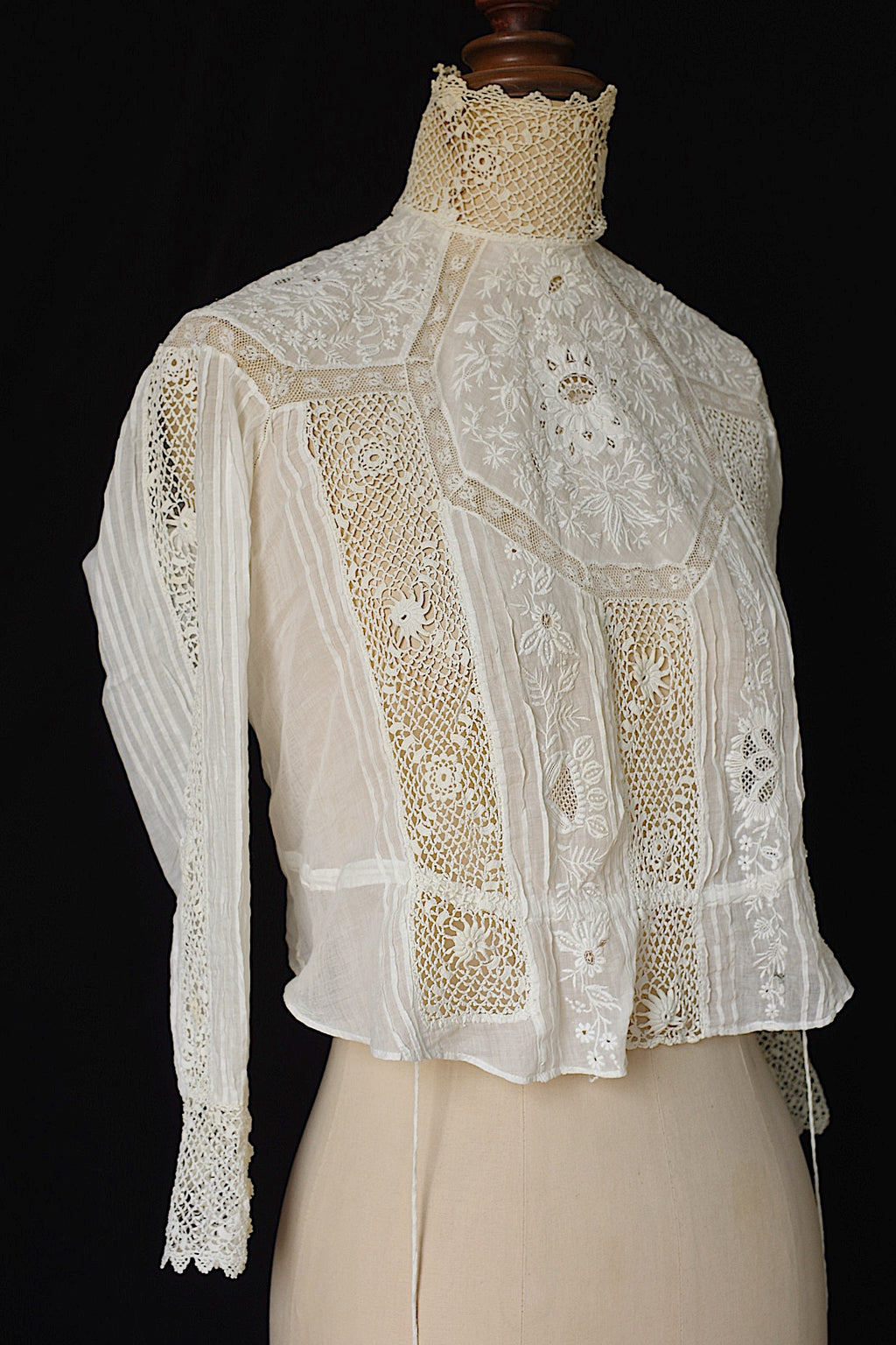 アンティークブラウス vêtement antique blouse 2