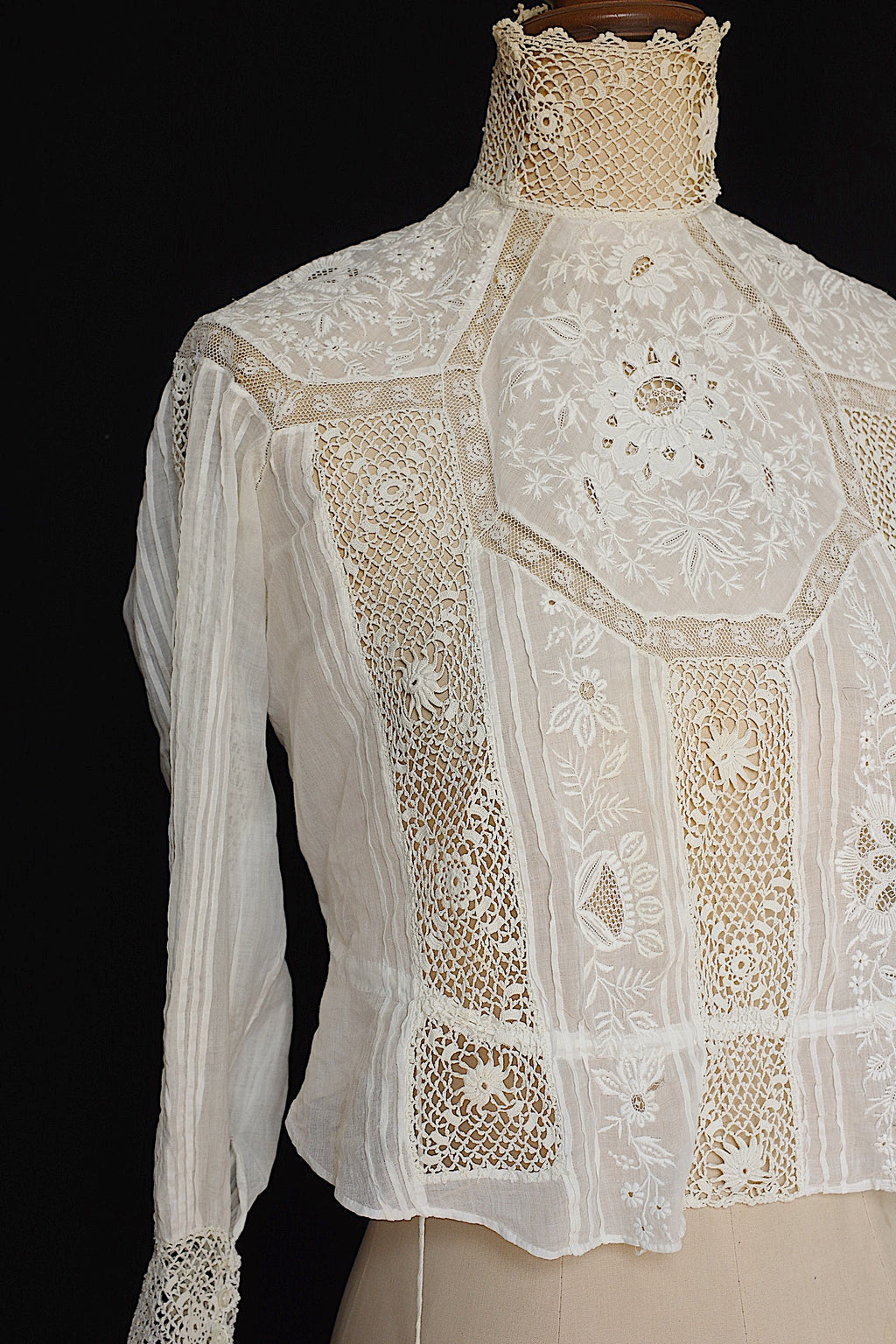アンティークブラウス vêtement antique blouse 2