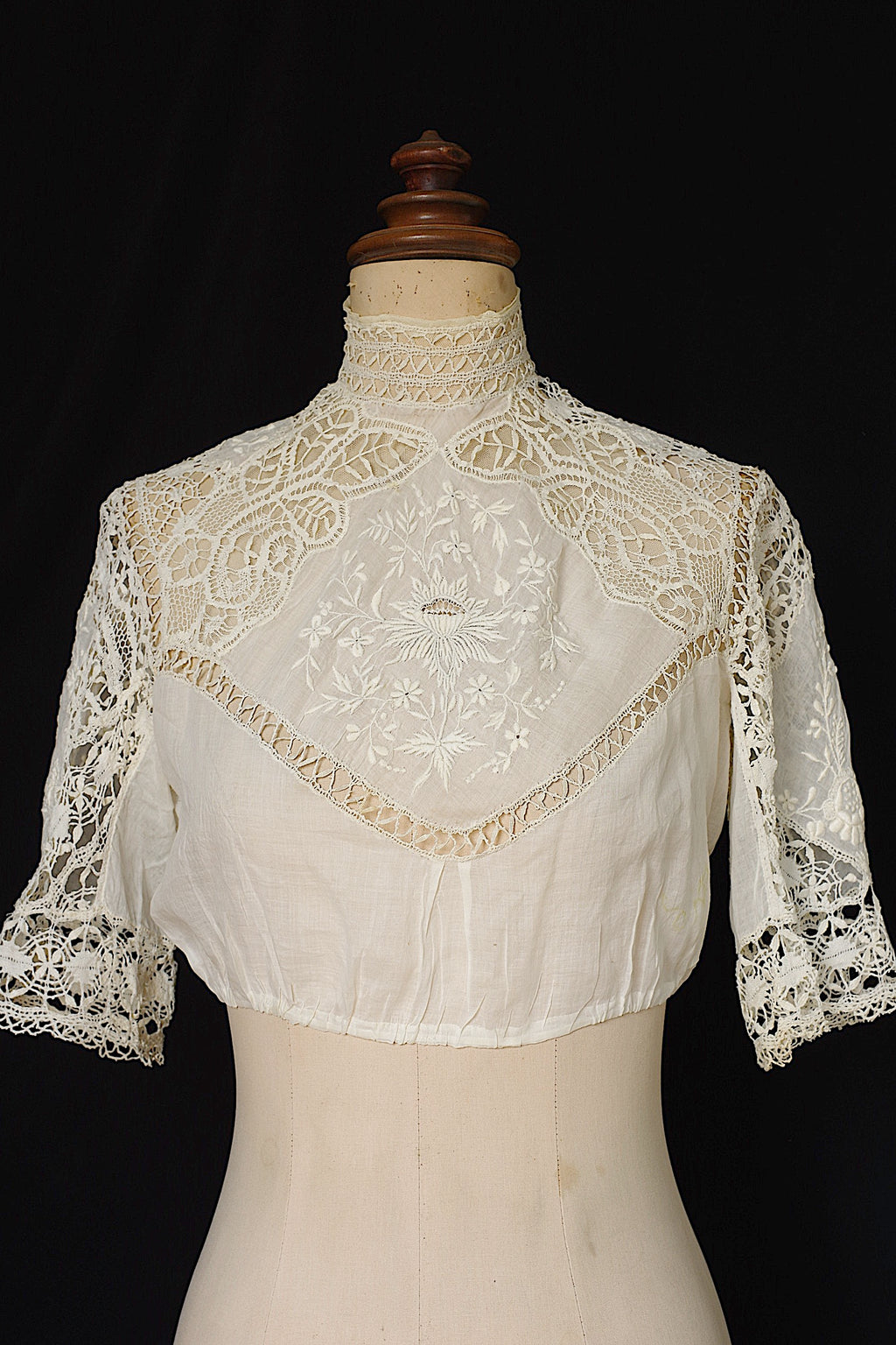アンティークブラウス vêtement antique blouse 3