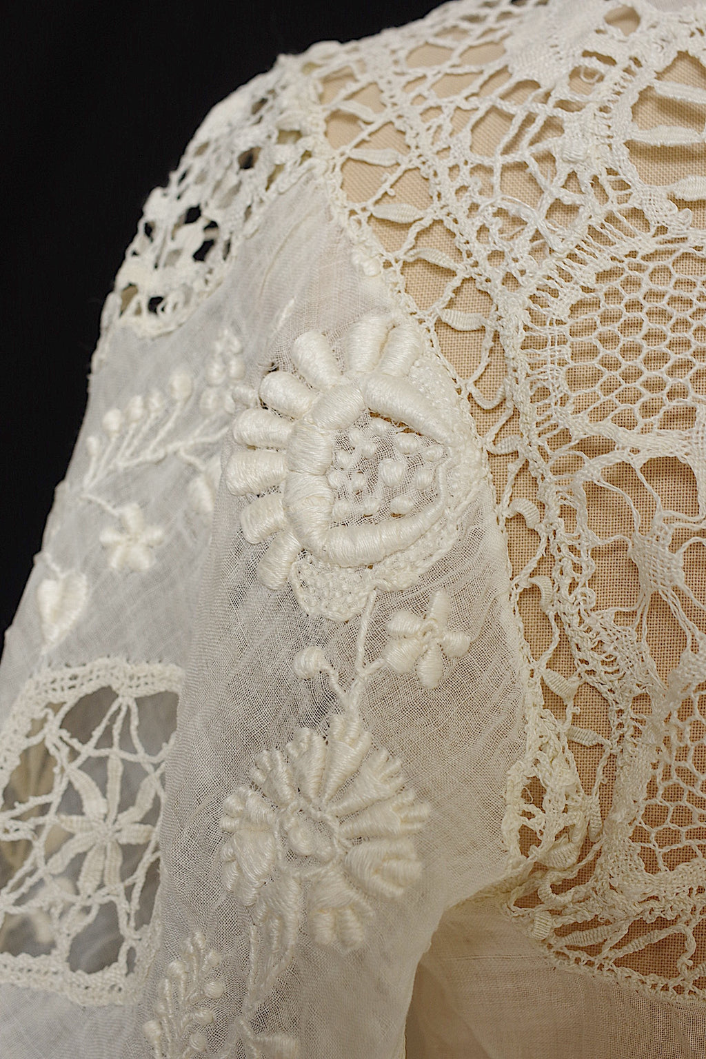 アンティークブラウス vêtement antique blouse 3