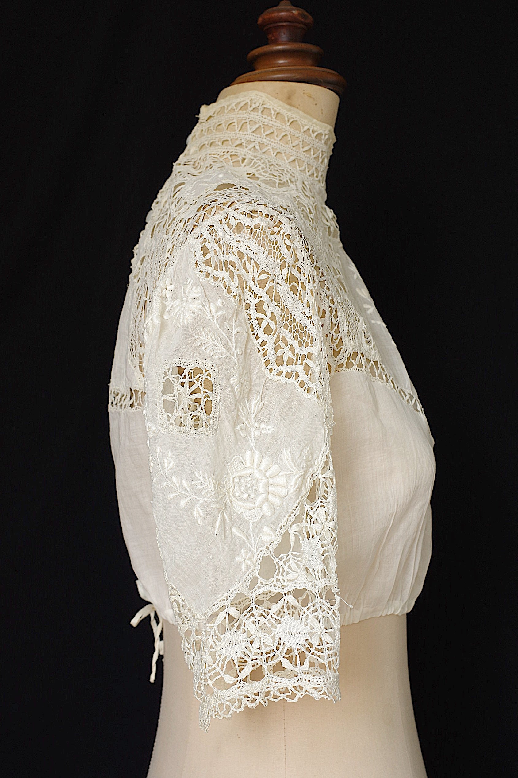 アンティークブラウス vêtement antique blouse 3