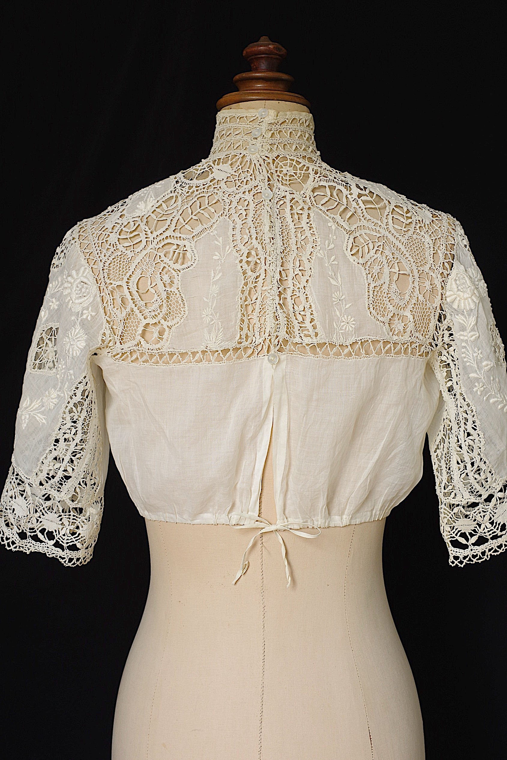 アンティークブラウス vêtement antique blouse 3