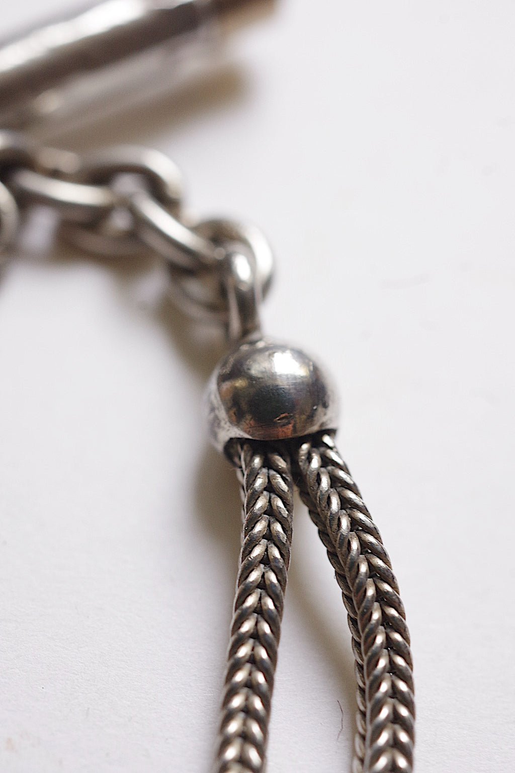 アンティークチェーン　chaînes de montre à gousset